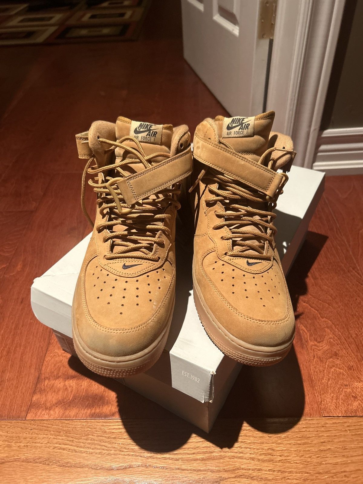 Nike Air Force 1 ‘07 wheat Size US 12 / EU 45 - 1 Thumbnail