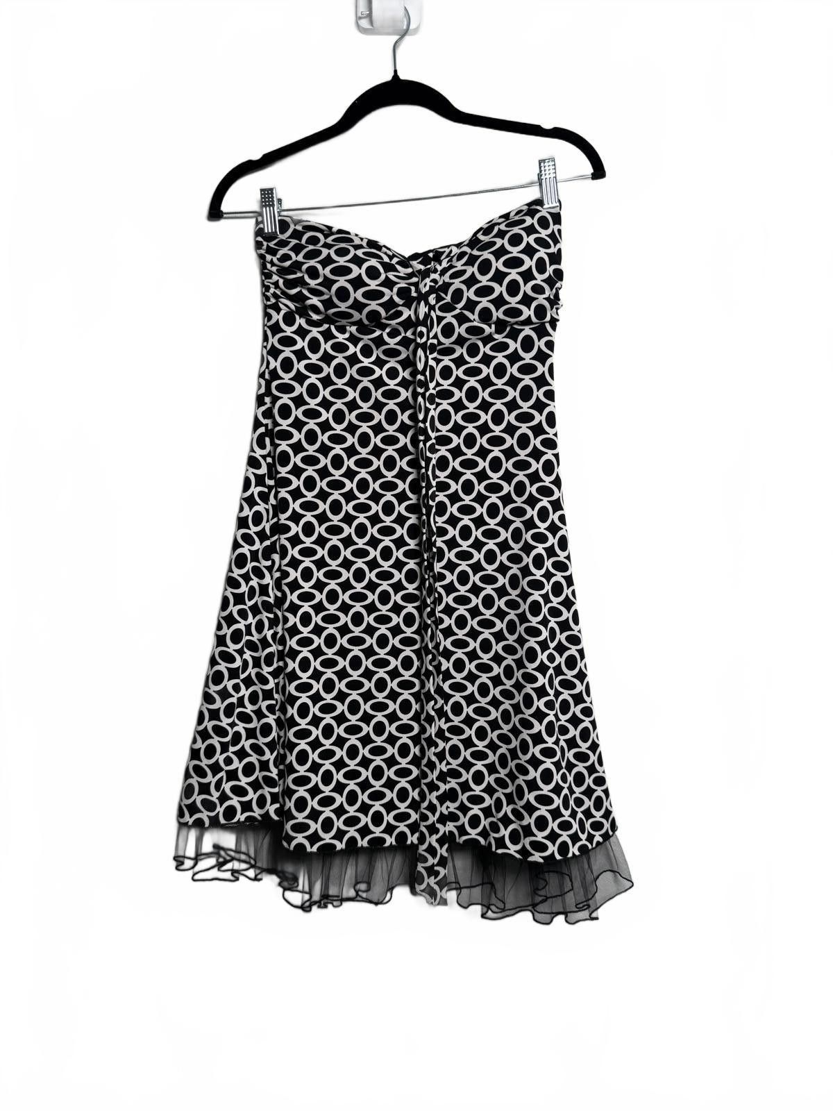 Izod Y2K 2000s IZ Poly Circle Print Sundress Size M / US 6-8 / IT 42-44 - 1 Thumbnail