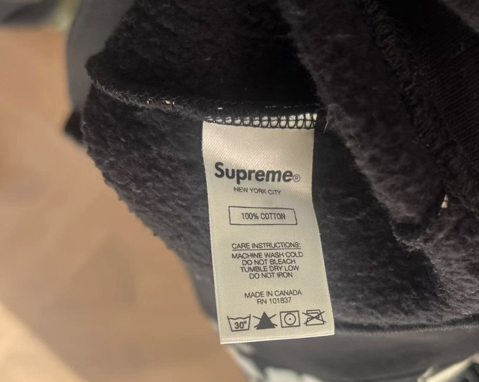 Supreme Supreme hysteric Glamour text hooded hoodie sweatershirt Size US M / EU 48-50 / 2 - 5 Thumbnail
