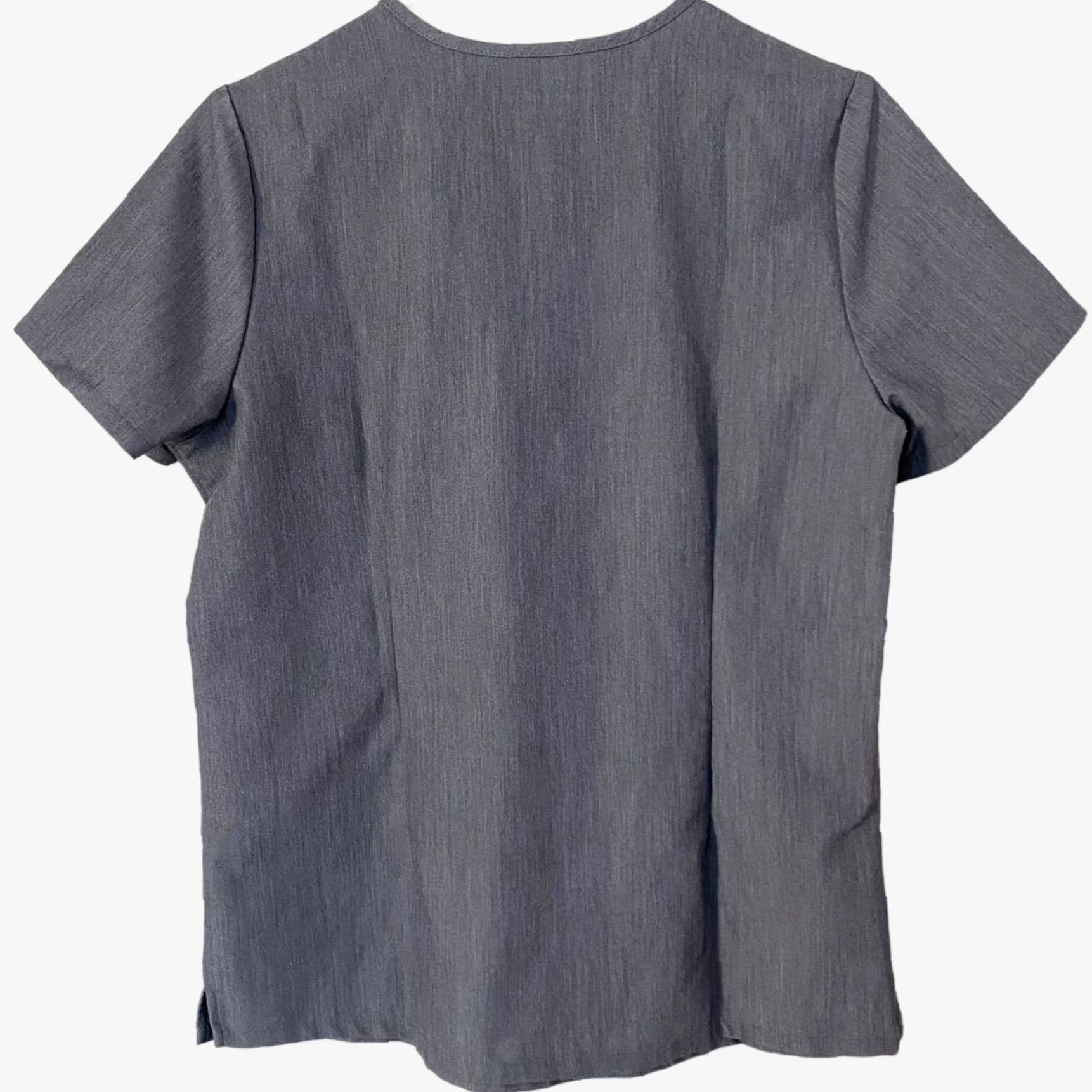 Vintage FIGS Catarina Technical Scrub Top Graphite Gray V-Neck Short-Sleeve S Women Size US S / EU 44-46 / 1 - 4 Thumbnail