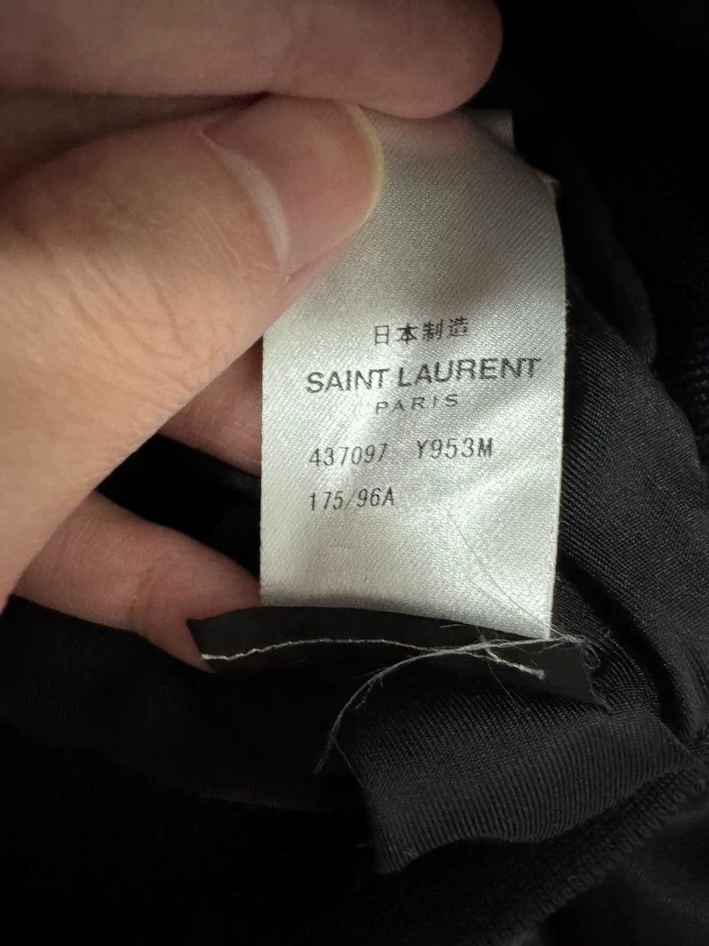 Yves Saint Laurent saint laurent 16 FW black and red embroidered flower Teddy Size US M / EU 48-50 / 2 - 6 Thumbnail