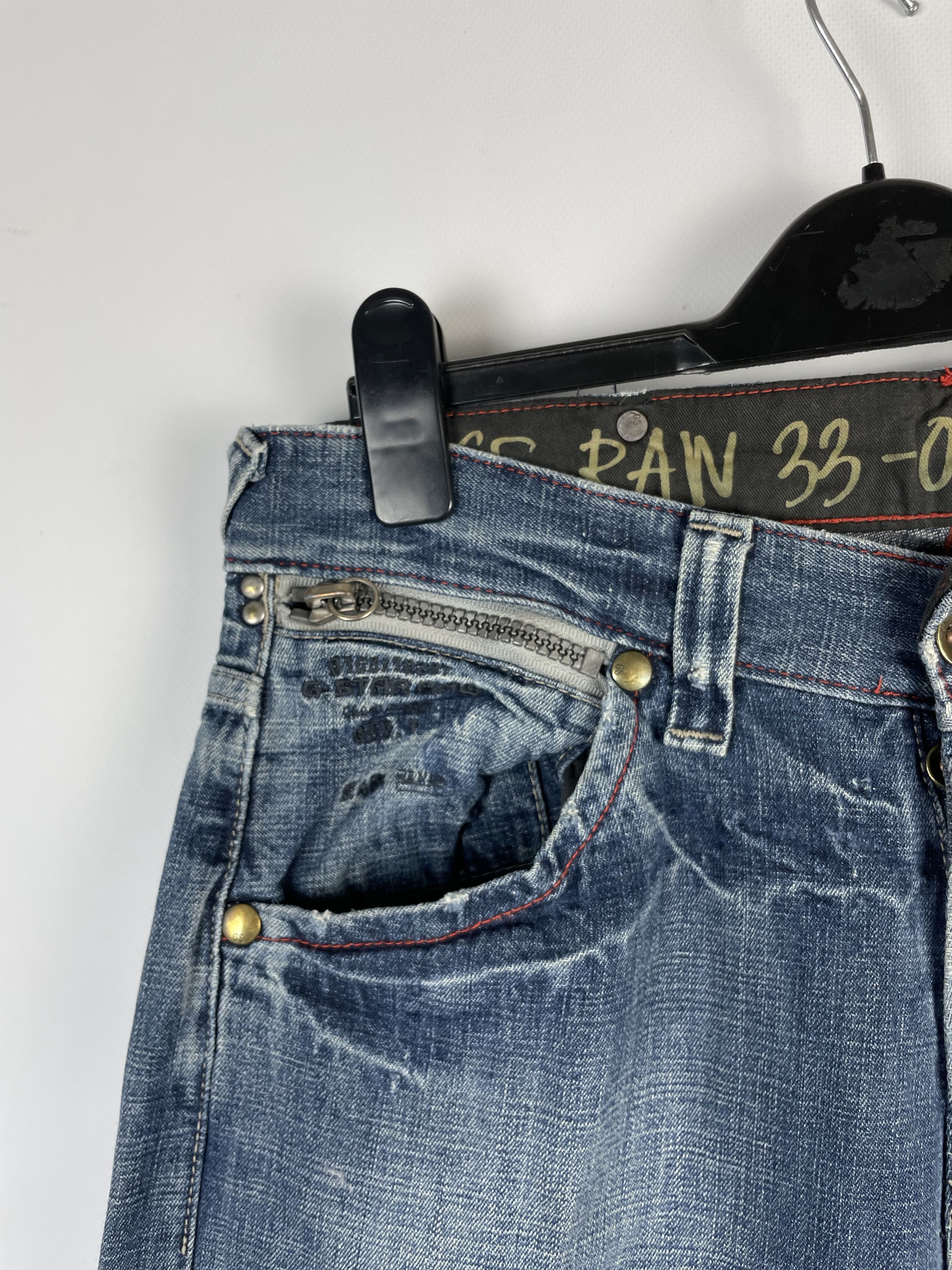 G-Star Vintage G-Star Raw Jeans Denim Pants 90s Size US 32 / EU 48 - 10 Thumbnail