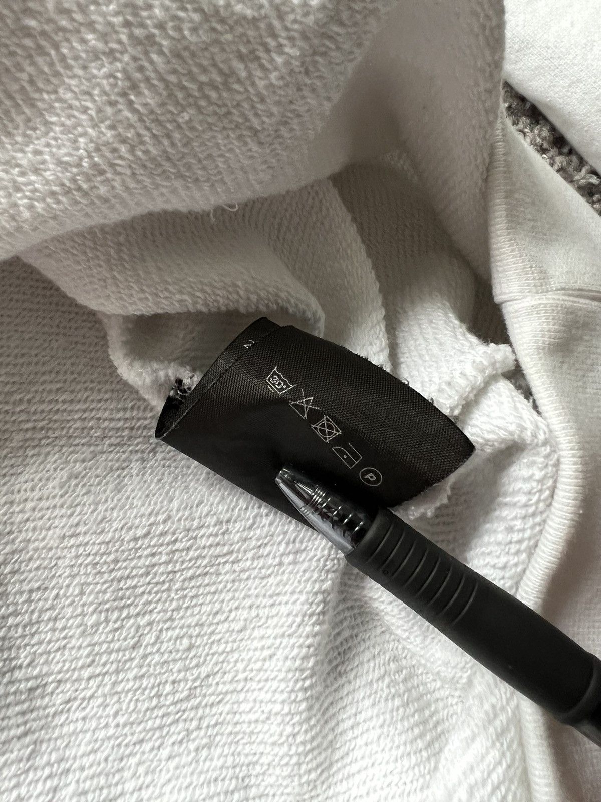 Vetements Vetements White Haute Couture Logo Oversized Hoodie Medium M Size US M / EU 48-50 / 2 - 7 Thumbnail