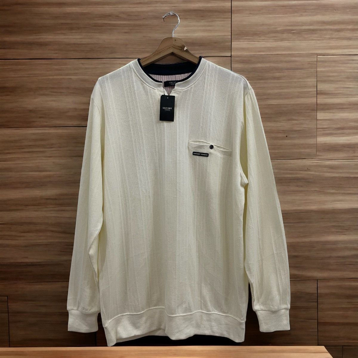 Yohji Yamamoto Yohji Yamamoto Sacsny Y’saccs Sweatshirt Size US L / EU 52-54 / 3 - 1 Thumbnail