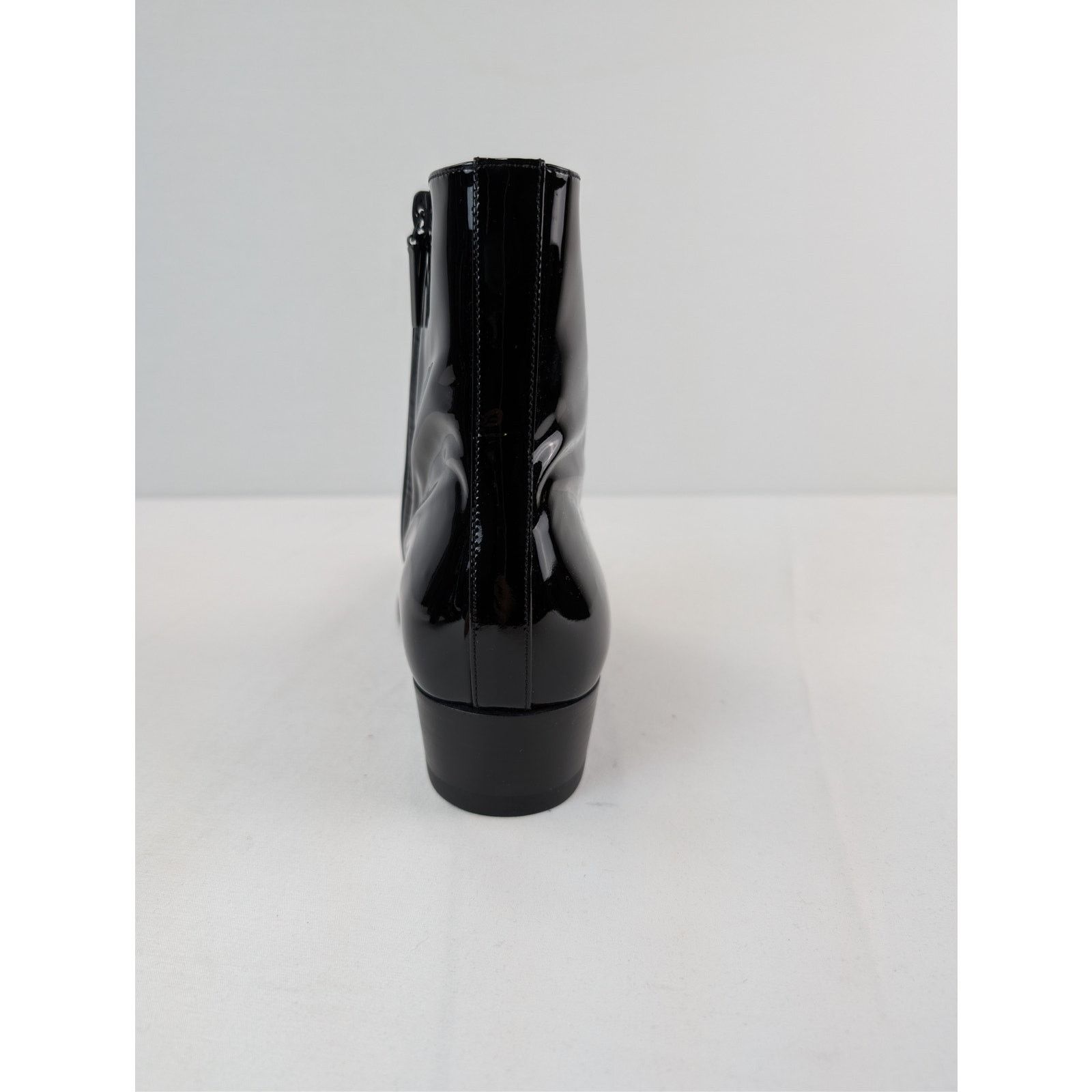 Saint Laurent Paris o1rshd1 Wyatt 40 Zip Booties Boots in Nero 41 Size US 8 / EU 41 - 14 Thumbnail