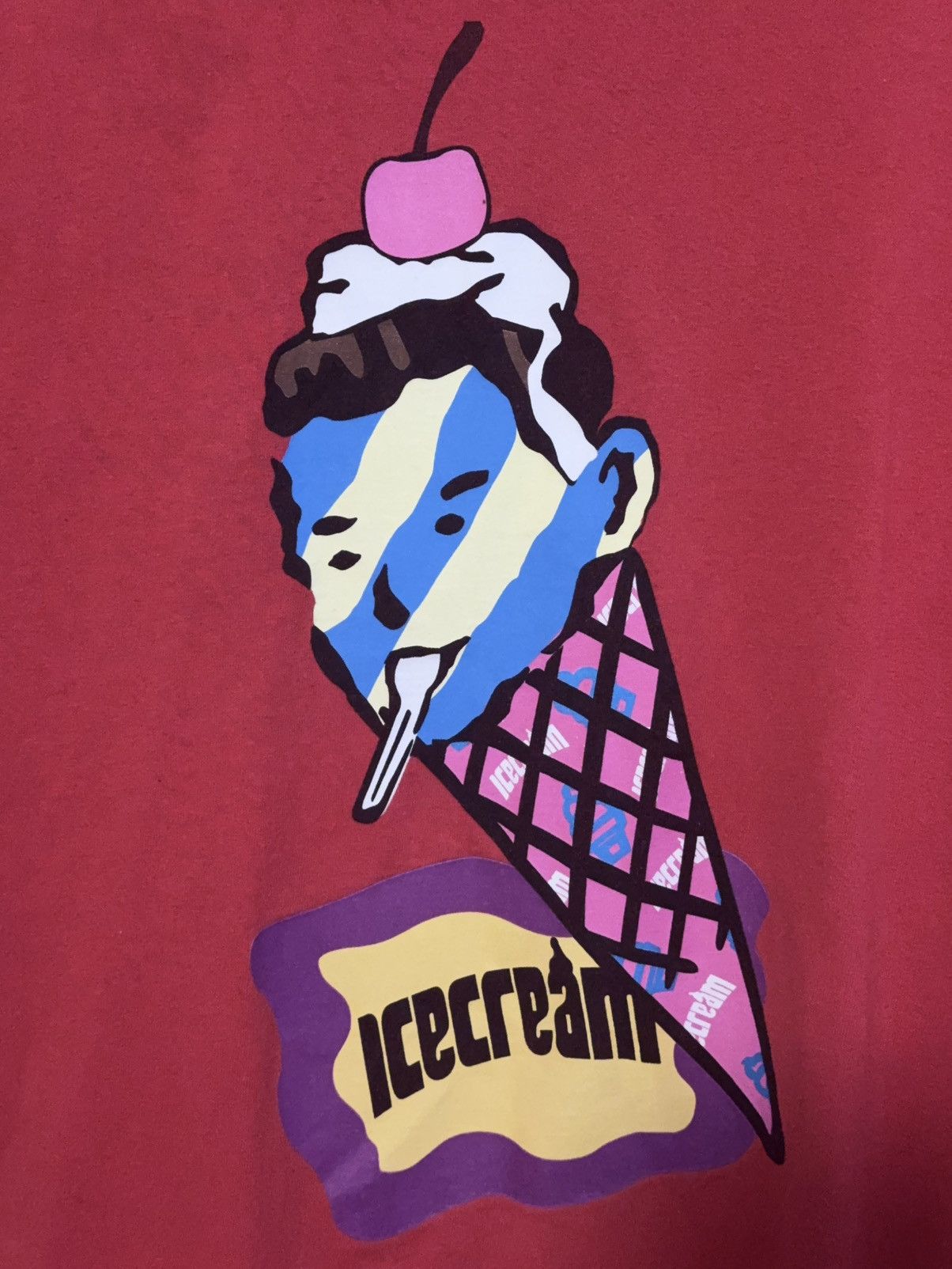 Icecream Ice Cream Cone Man Tee Size US M / EU 48-50 / 2 - 4 Thumbnail