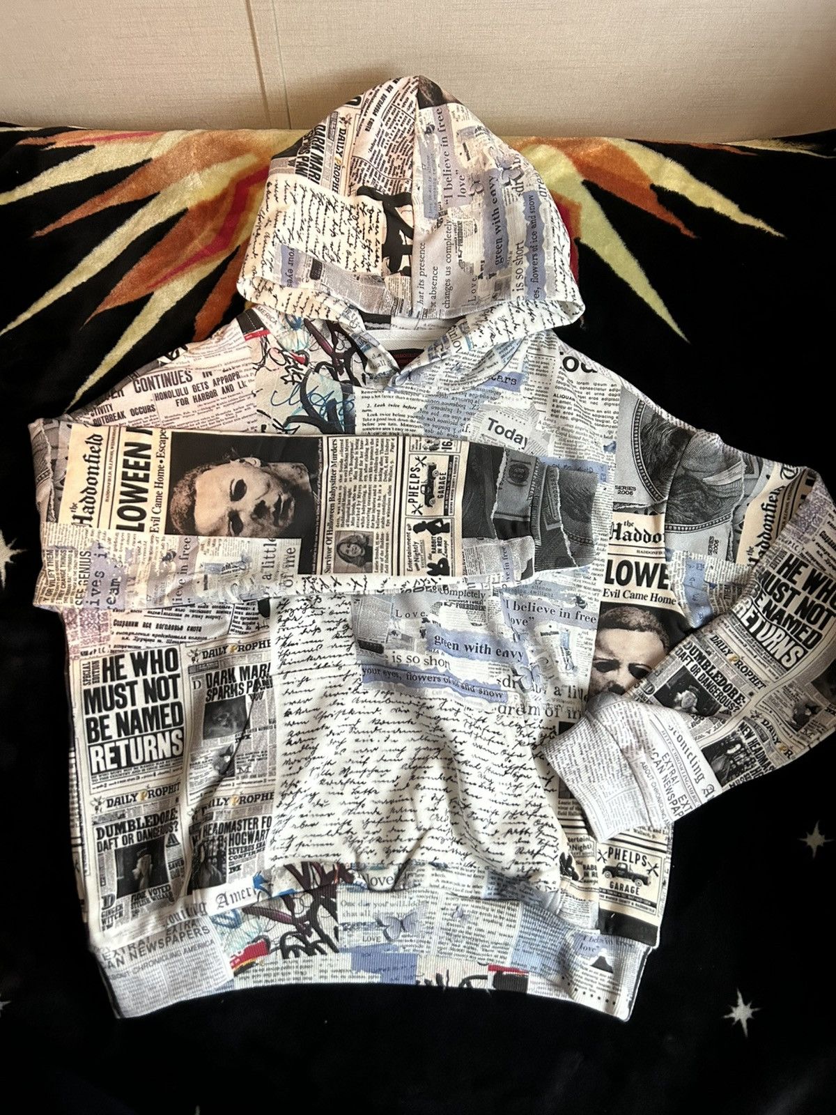 Droland Miller *RARE* DROLAND MILLER magazine hoodie Size US S / EU 44-46 / 1 - 5 Thumbnail