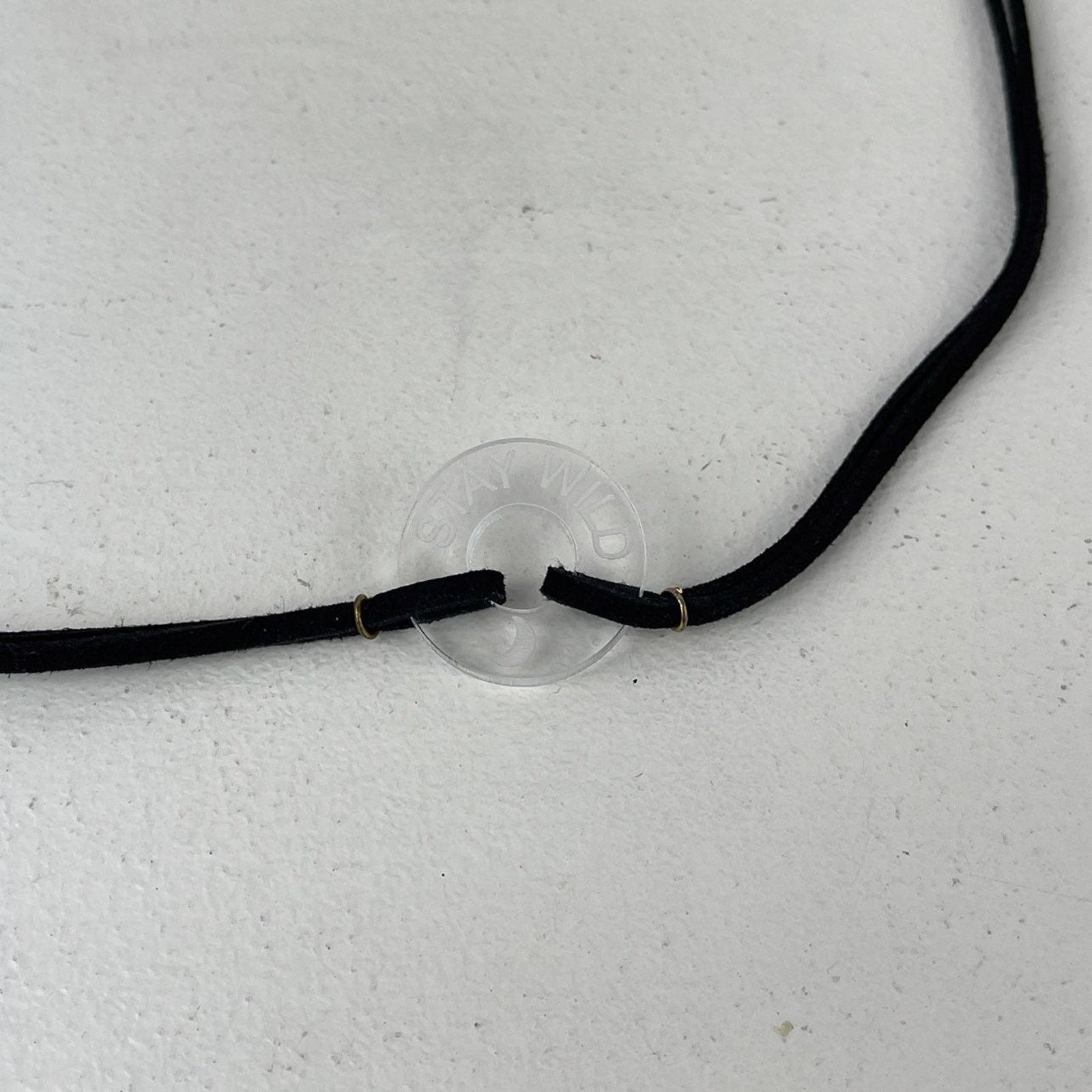 Other Life Token Stay Wild Crescent Moon Choker Necklace NWOT Size ONE SIZE - 11 Thumbnail