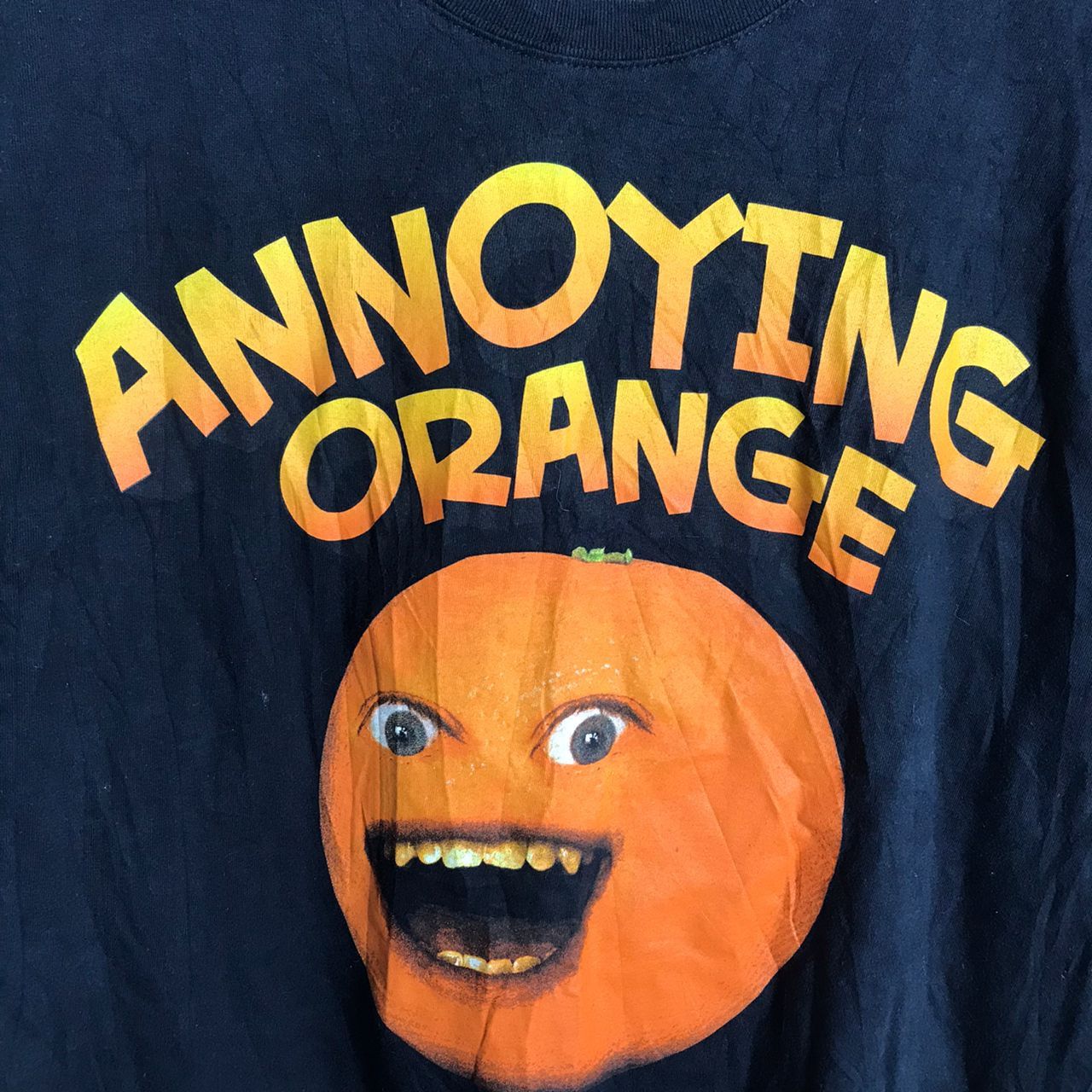 Cartoon Network vintage funny artwork Annoying Orange T-Shirt movie Size US L / EU 52-54 / 3 - 3 Thumbnail