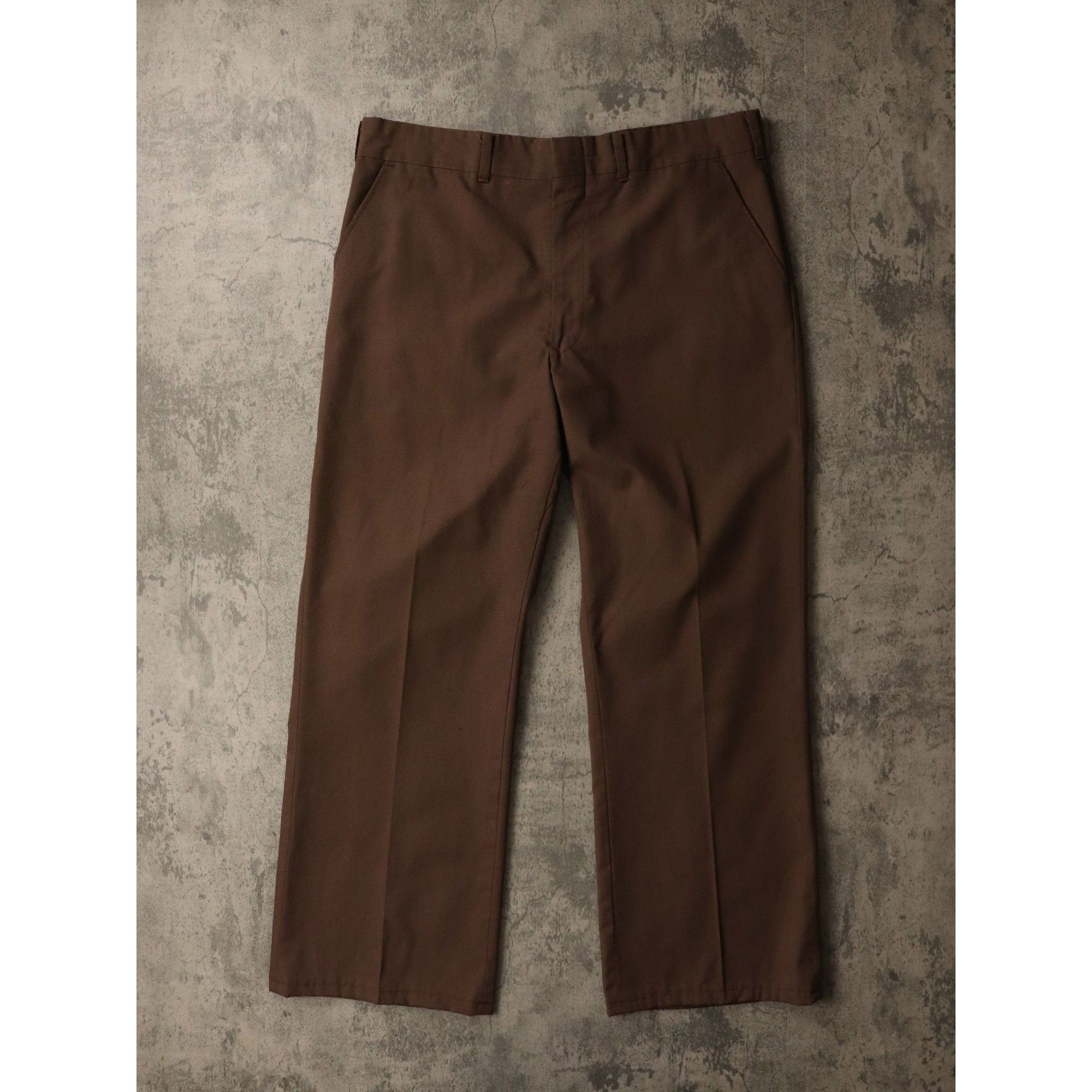 Vintage 70s Vintage Dress Pants Pleated Size US 34 / EU 50 - 1 Thumbnail