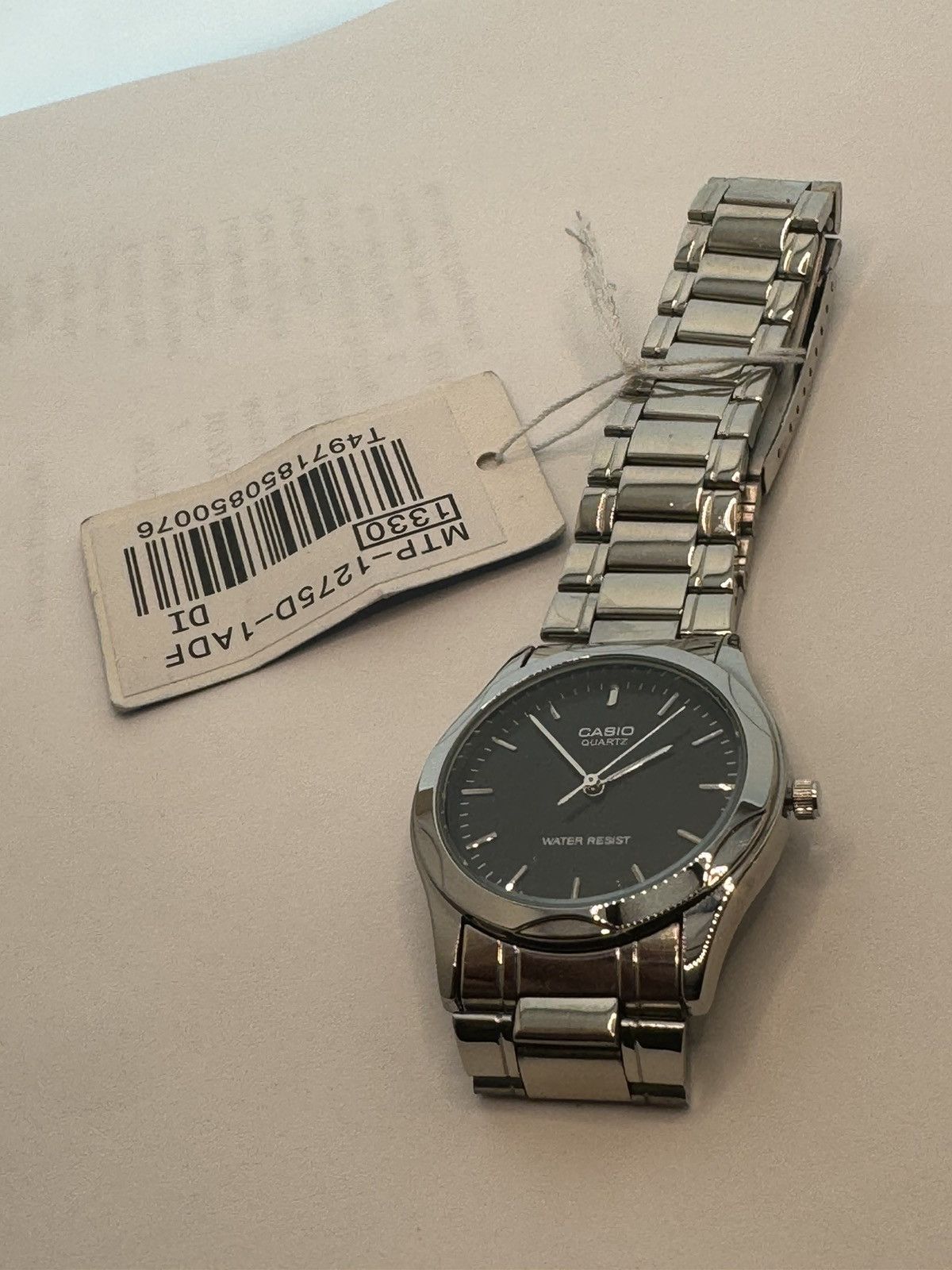 Casio Casio Watch Stainless Steel, 37mm Diameter, Brand New Size 38 - 5 Thumbnail