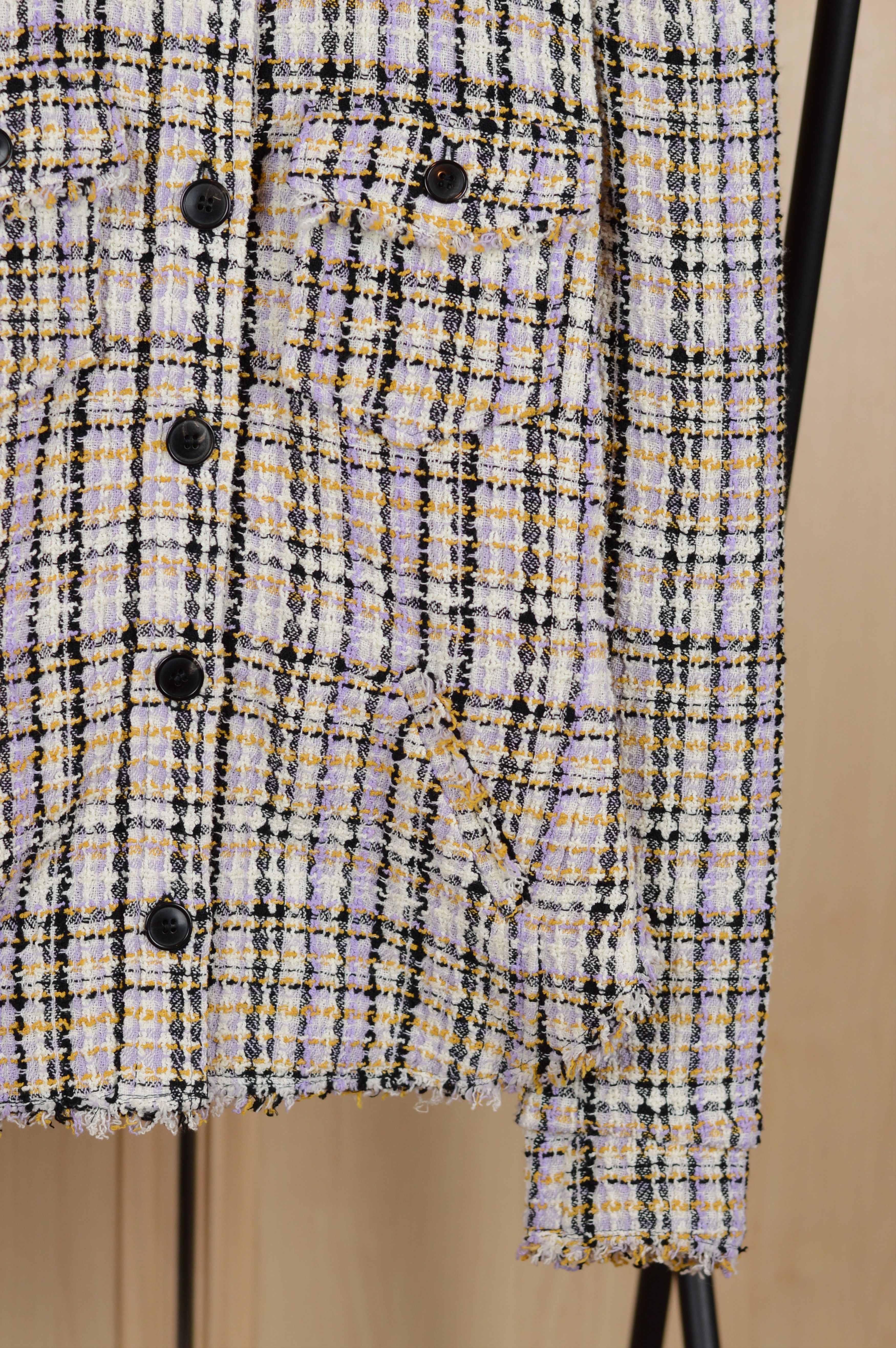 Isabel Marant Etoile Isabel MARANT ETOILE Plaid Tweed Nelly Blazer Jacket Size M / US 6-8 / IT 42-44 - 3 Thumbnail
