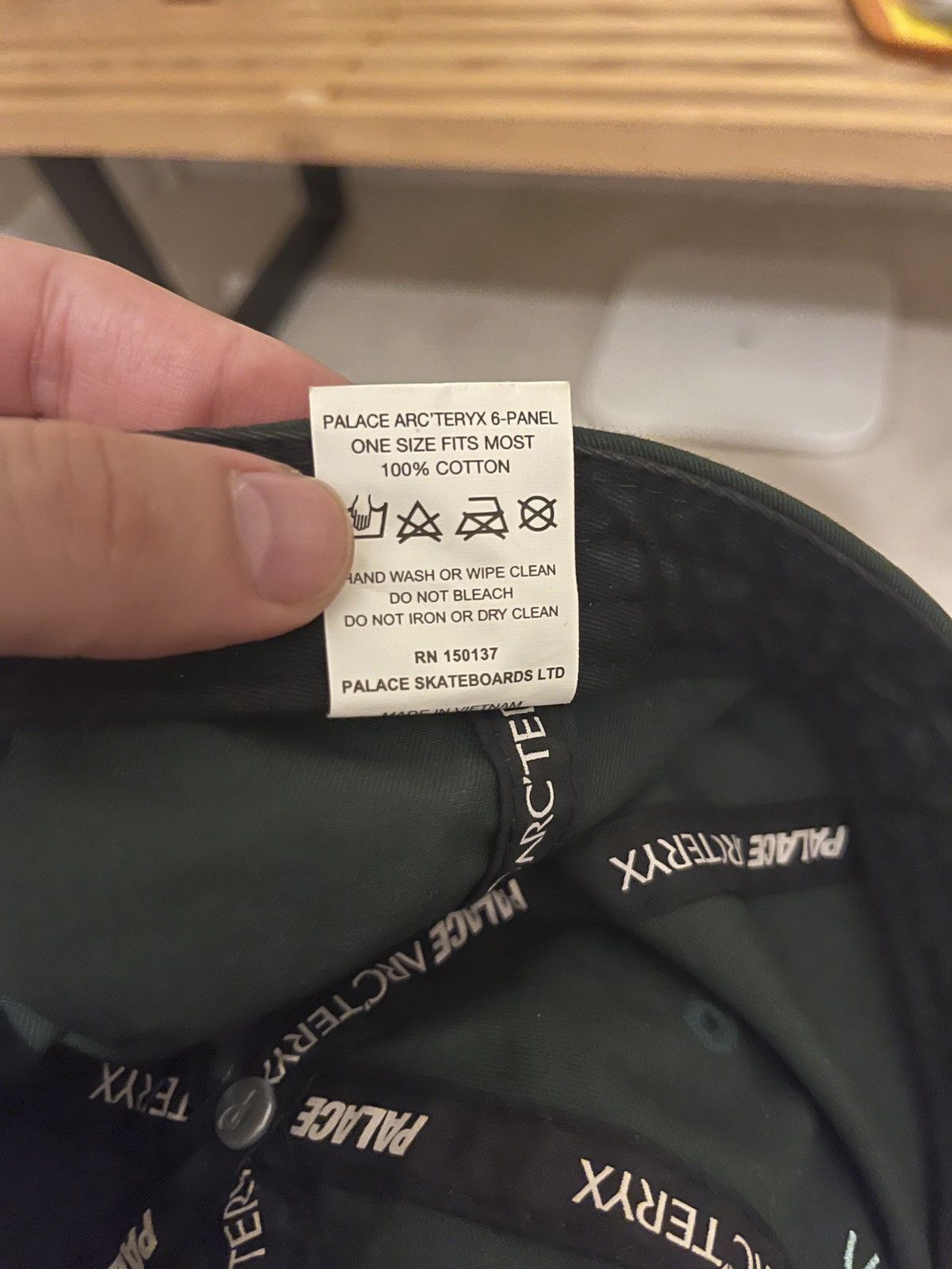 Arc'teryx × Palace Palace x Arcteryx 6-Panel Hat Black Size ONE SIZE - 4 Thumbnail