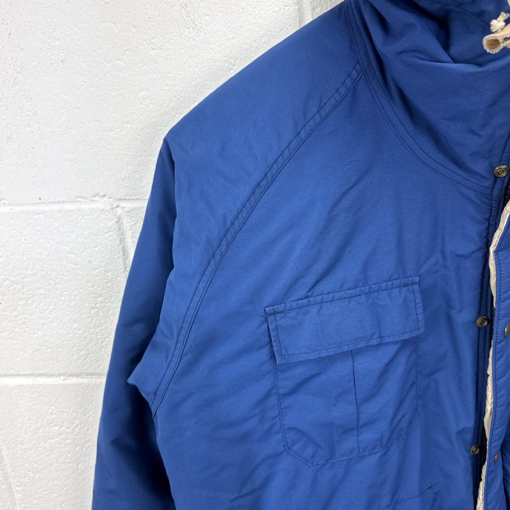 Vintage Vintage LL Bean Baxter State Parka Jacket Mens XL Blue 1423 Hooded L.L. Zip Size US XL / EU 56 / 4 - 3 Thumbnail