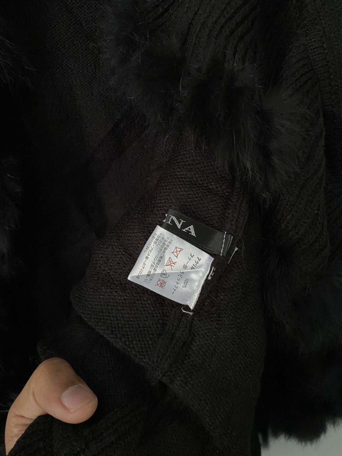 14th Addiction × If Six Was Nine × KMRii Ziena faux fur knit cardigan vkei style Size US M / EU 48-50 / 2 - 5 Thumbnail