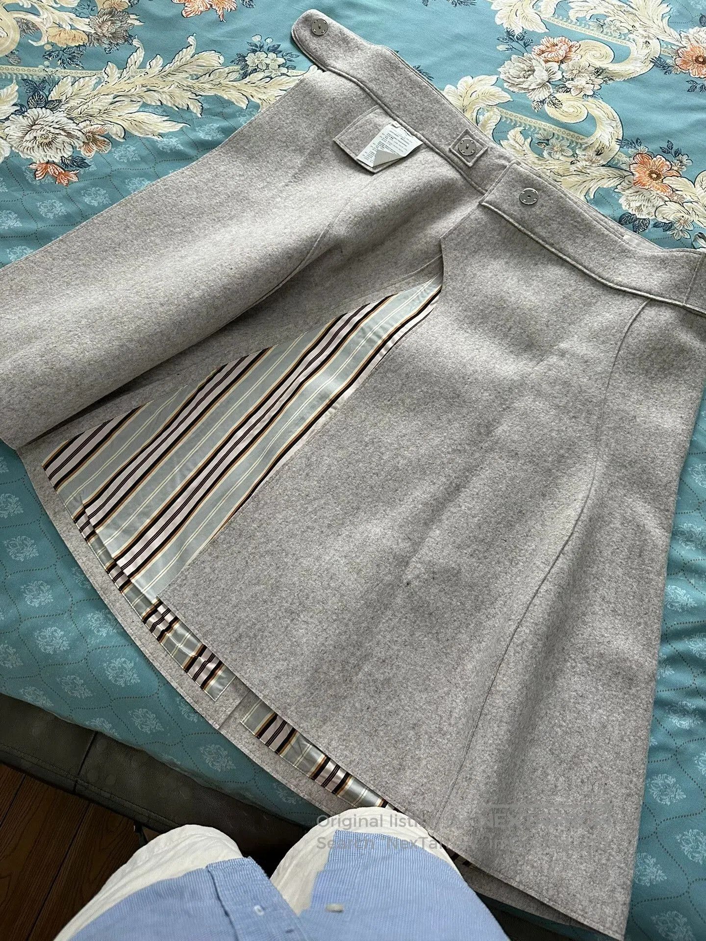 Jil Sander Jil Sander Stylish Gray Skirt. Size 27" / US 4 / IT 40 - 4 Thumbnail