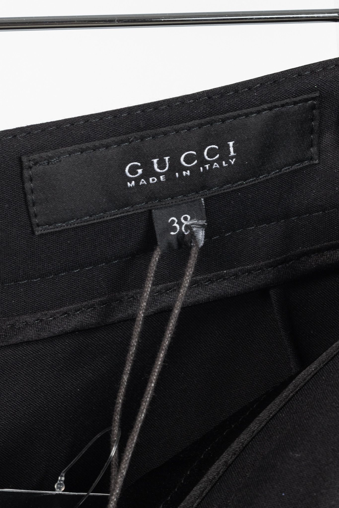 Gucci Gucci PF/13 Cotton-Blend Leather-Trim Cropped Riding Pants Size 26" / US 2 / IT 38 - 4 Thumbnail