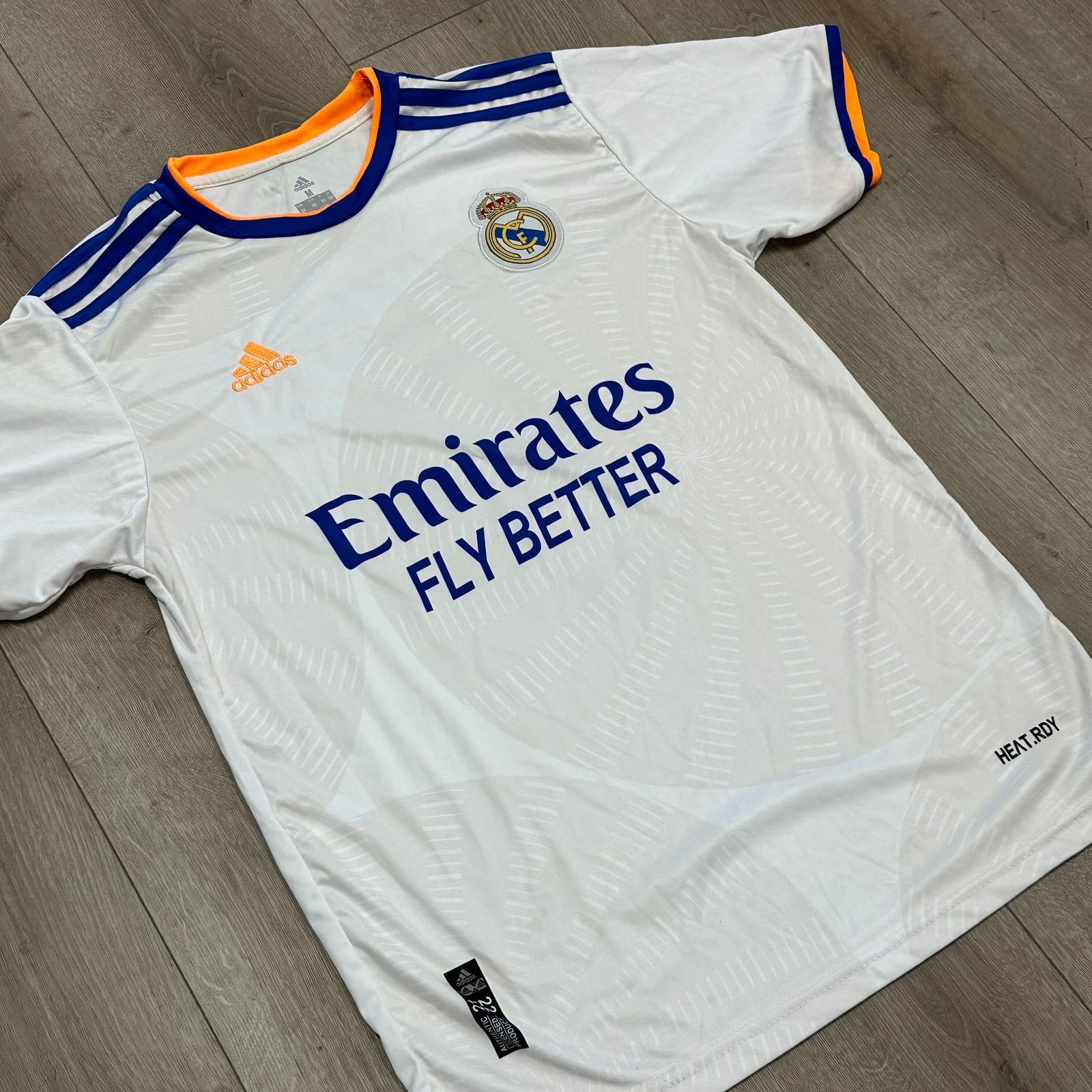 Adidas MLB Real Madrid 2021/22 home Benzema jersey Medium M B17 Size US M / EU 48-50 / 2 - 6 Thumbnail