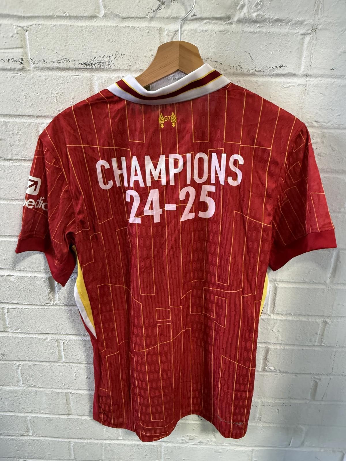 Nike Liverpool FC 2024-25 Champions Home Soccer Jersey Size ONE SIZE - 2 Thumbnail