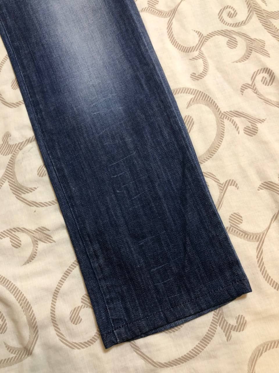 Miss Sixty Miss Sixty Diablo Slim Straight Leg Jeans Womens Destroyed Size 25" / US 0 / IT 36 - 7 Thumbnail