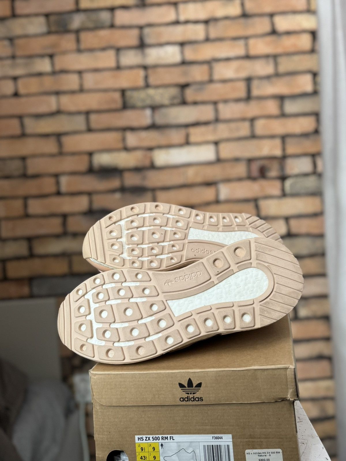 Hender Scheme NEW ADIDAS ZX 500 RM FULL LEATHER BOOST TRAINERS Size US 9.5 / EU 42-43 - 5 Thumbnail