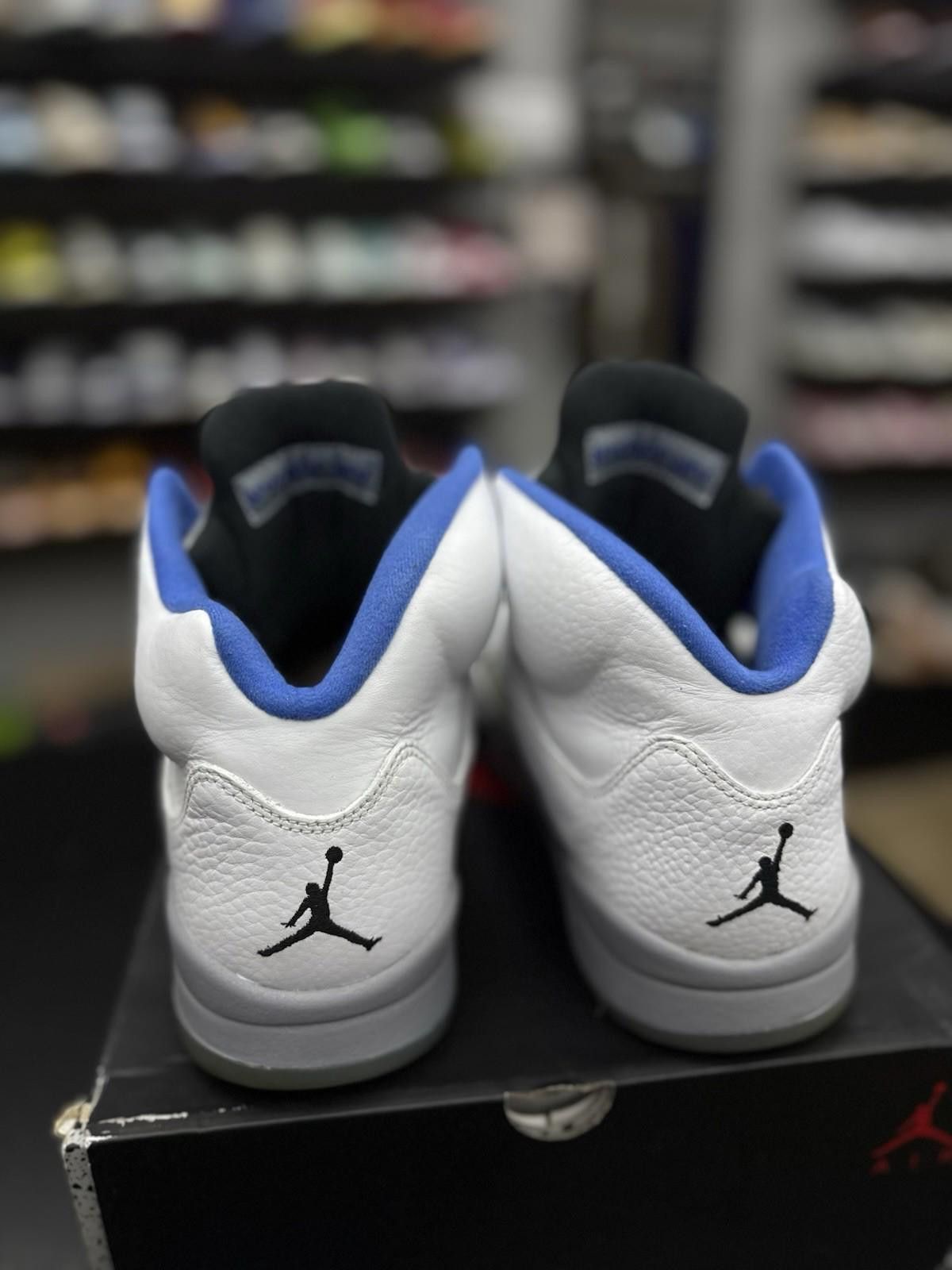 Jordan Brand Nike Air Jordan 5 Retro White Stealth Size 11 DD0587-140 Size US 11 / EU 44 - 9 Thumbnail
