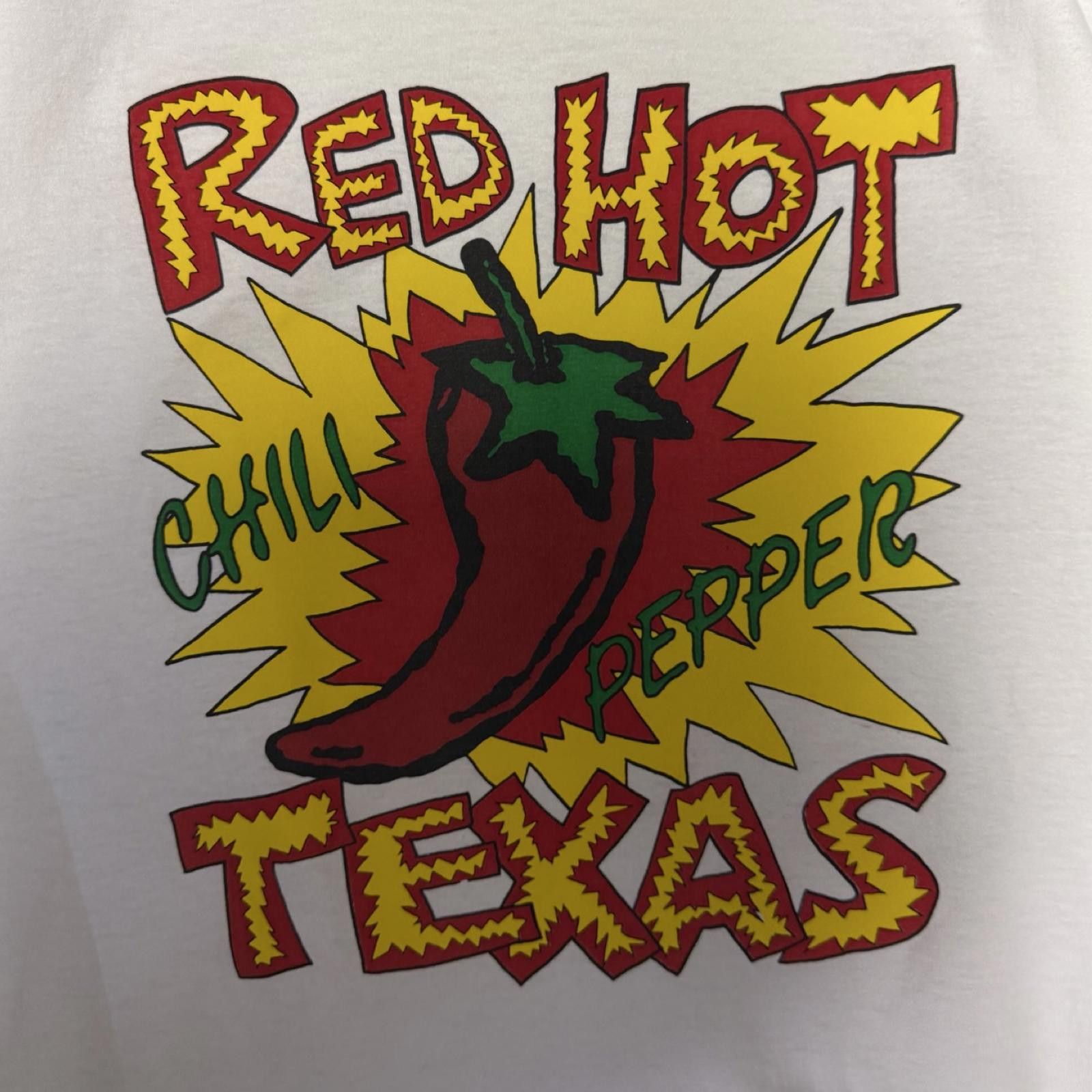 Fruit Of The Loom 90s Red Hot Chilli Peppe Texas -- L -- Size US L / EU 52-54 / 3 - 2 Thumbnail