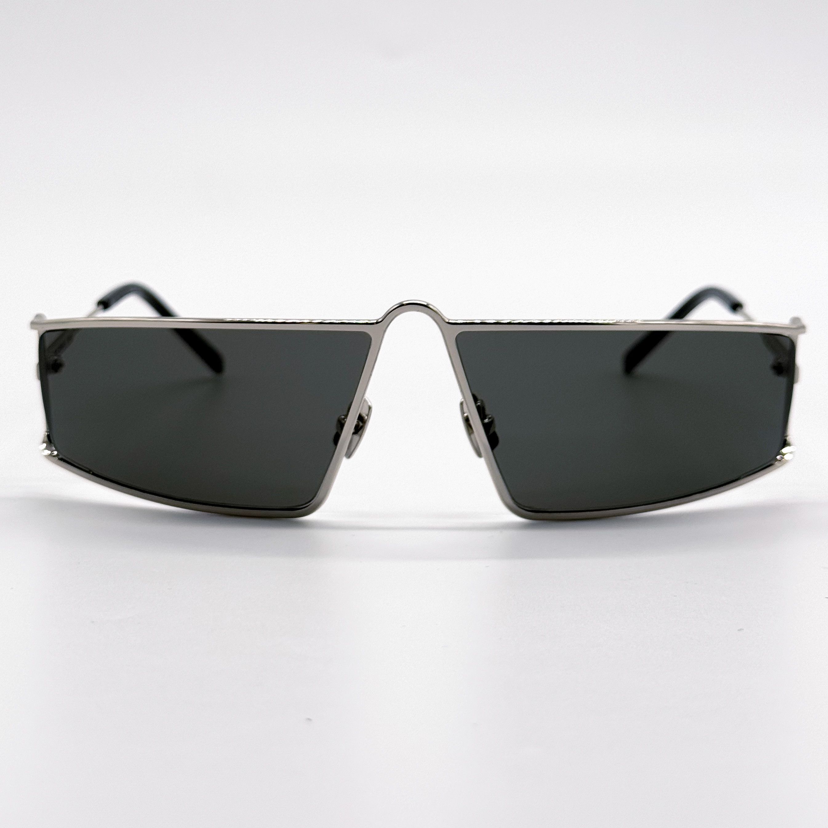 Saint Laurent Paris NEW SAINT LAURENT SL 606 002 SILVER WOMEN SUNGLASSES Size ONE SIZE - 4 Thumbnail