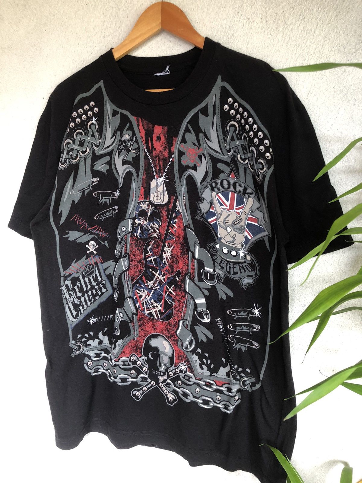 Band Tees × If Six Was Nine × Vintage Crazy Vintage Y2K Affliction Rock Legend Tshirts Size US L / EU 52-54 / 3 - 3 Thumbnail