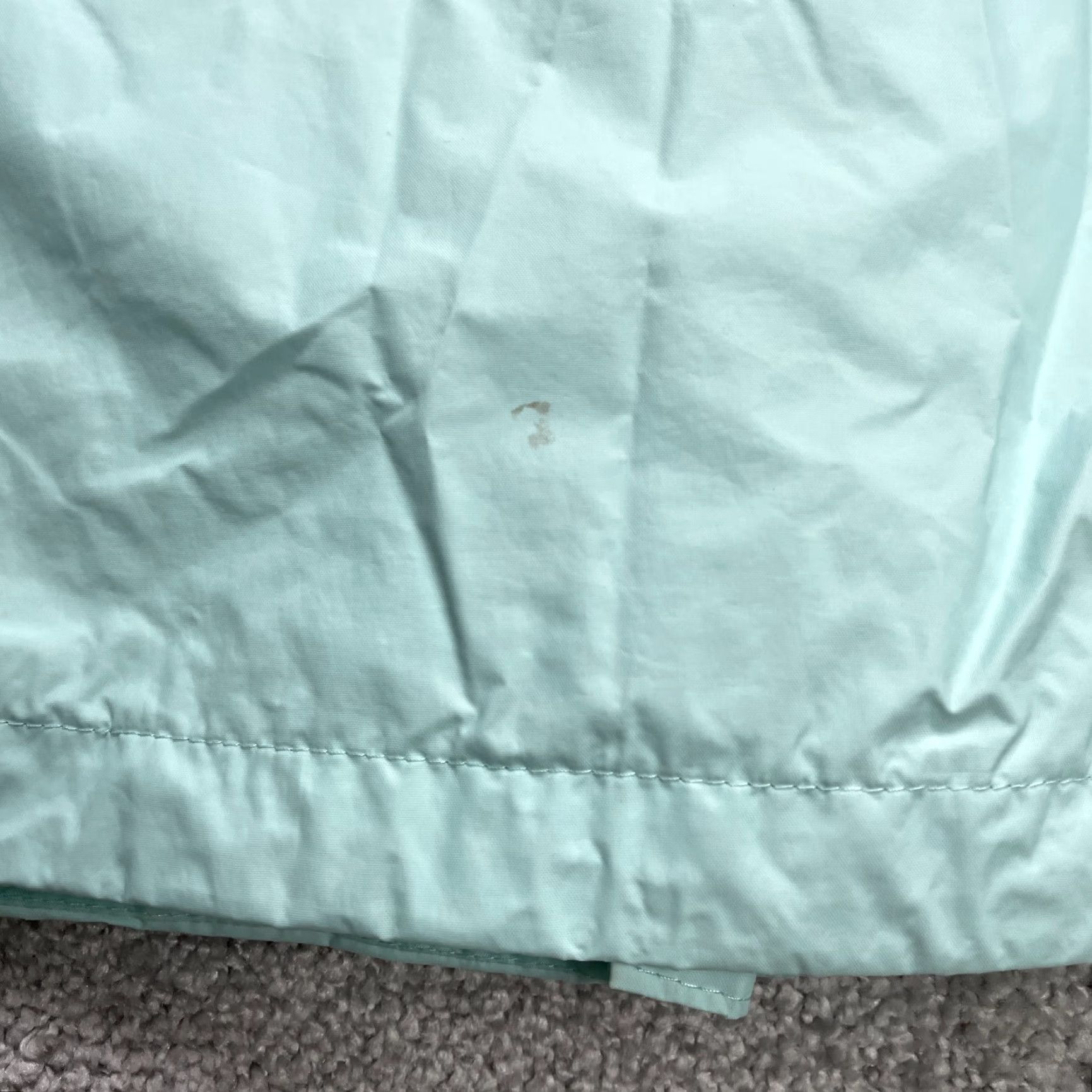 Vintage Columbia Omni Tech Windbreaker Jacket Womens Medium Blue Green Full Zip Size M / US 6-8 / IT 42-44 - 5 Thumbnail