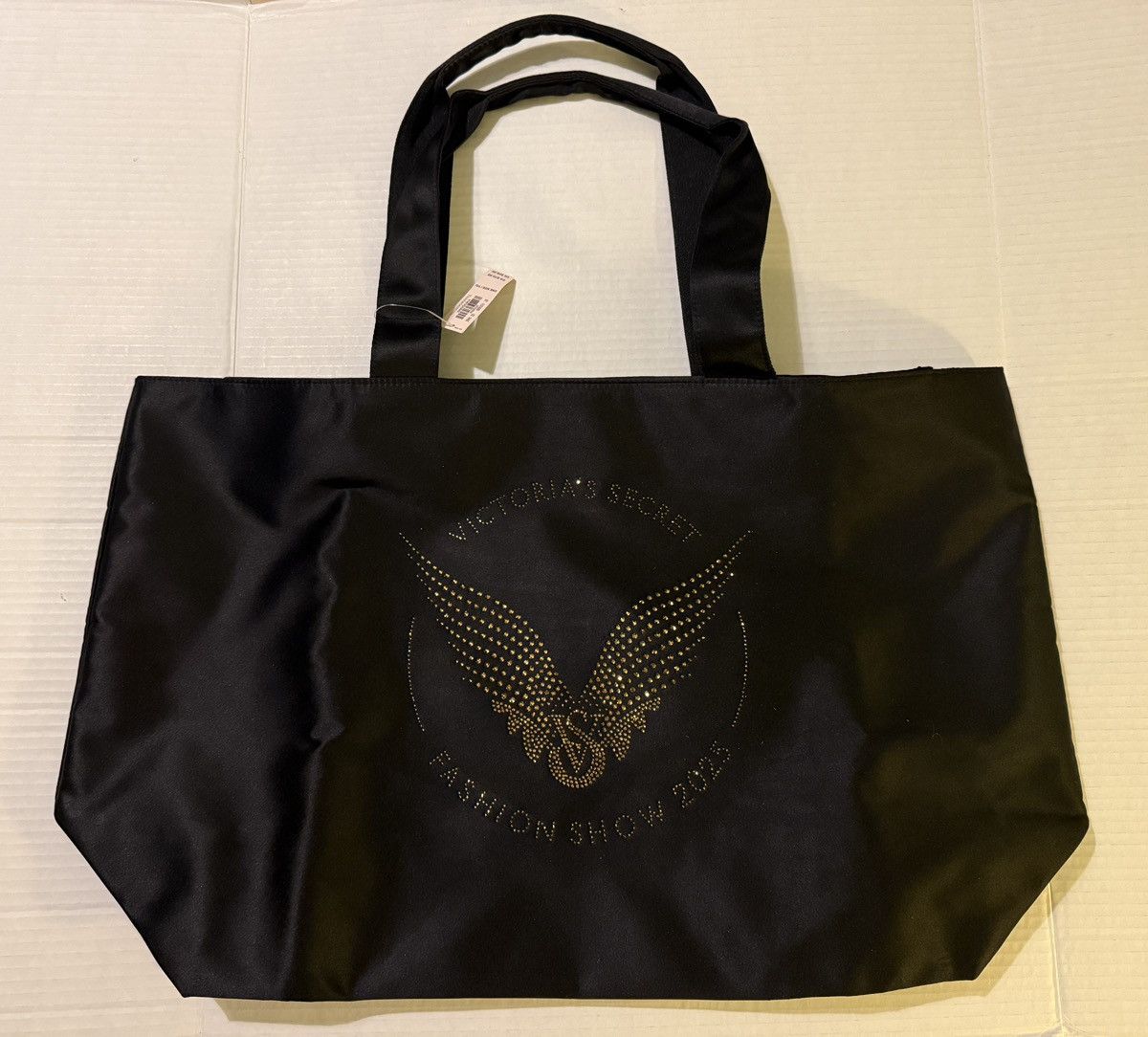 Victoria's Secret Victoria’s Secret Black Rhinestone Fashion Show 2025 Tote Size ONE SIZE - 1 Thumbnail