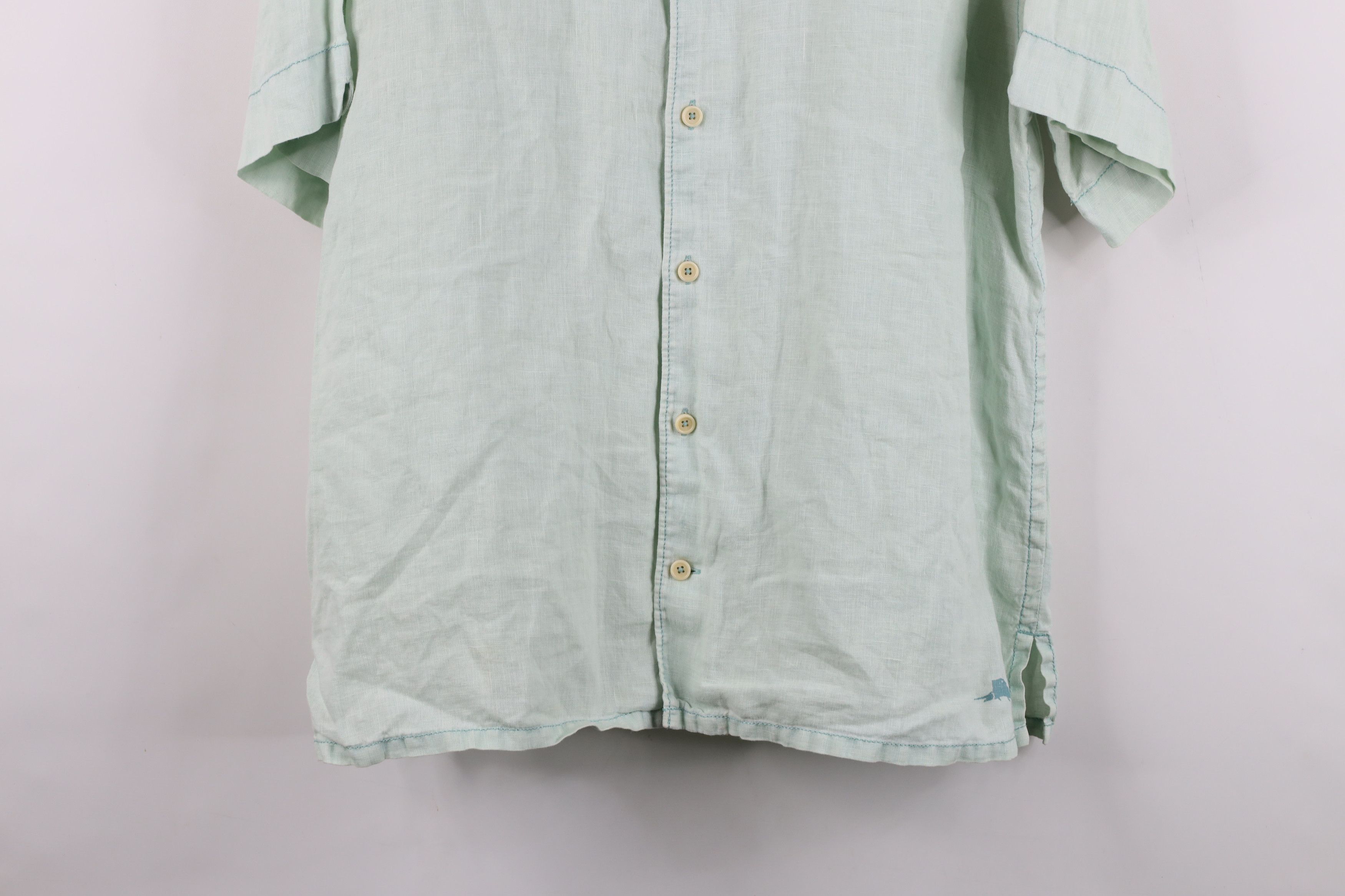 Tommy Bahama Vintage Tommy Bahama Relax Linen Short Sleeve Button Shirt Size US L / EU 52-54 / 3 - 3 Thumbnail