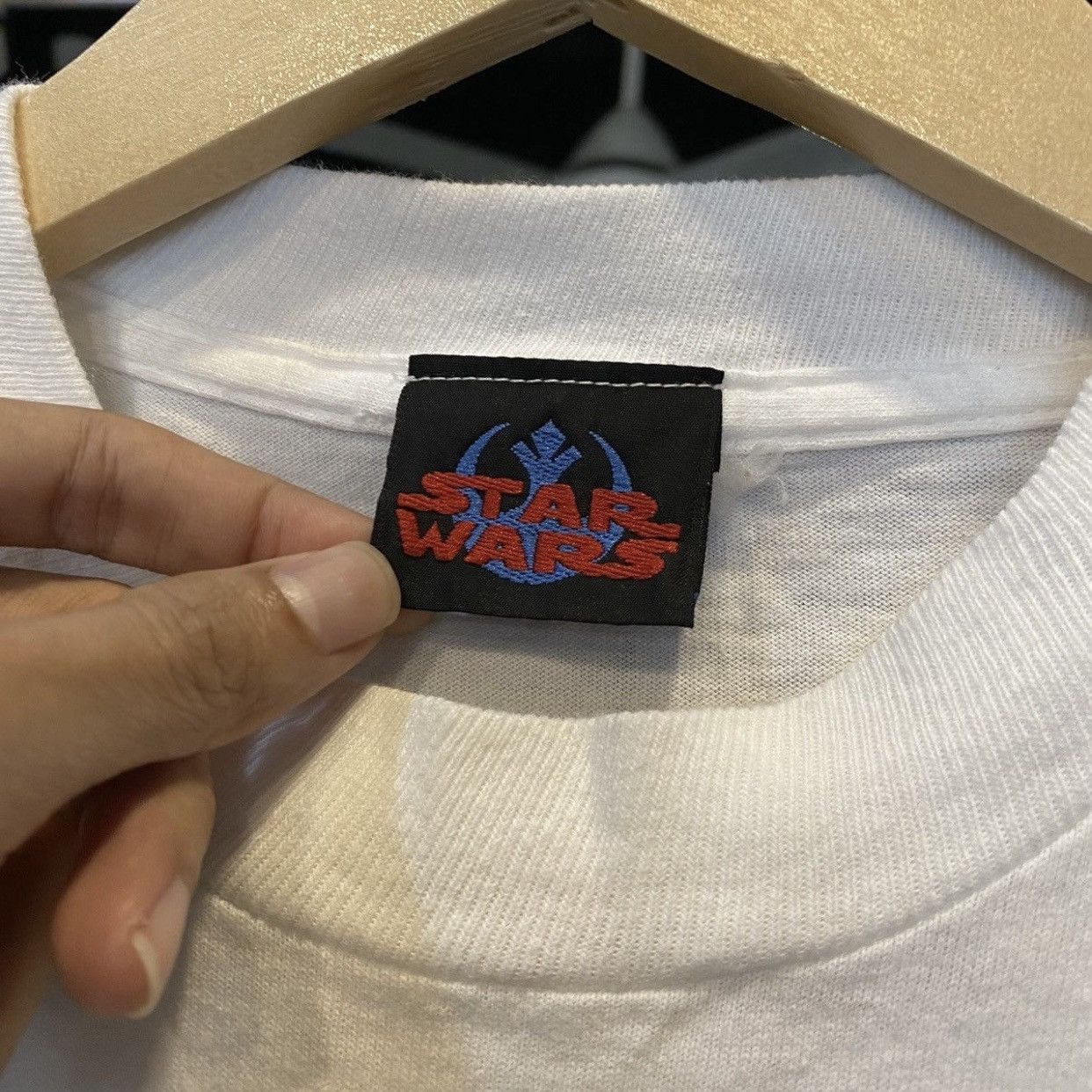 Star Wars Vintage 90s Star Wars Darth Vader Movie Promo T-shirt Size US M / EU 48-50 / 2 - 9 Thumbnail