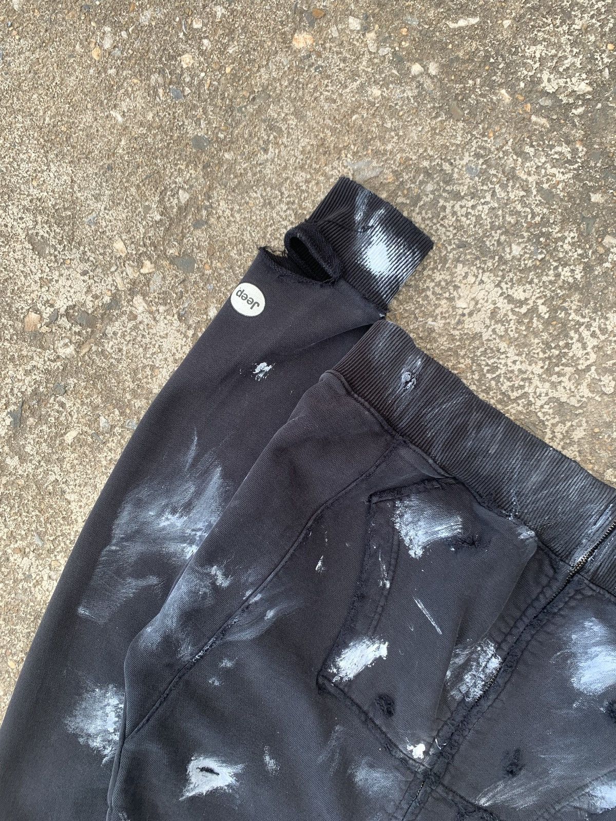 Vintage Vintage thrashed jeep painter hoodie Size US S / EU 44-46 / 1 - 4 Thumbnail