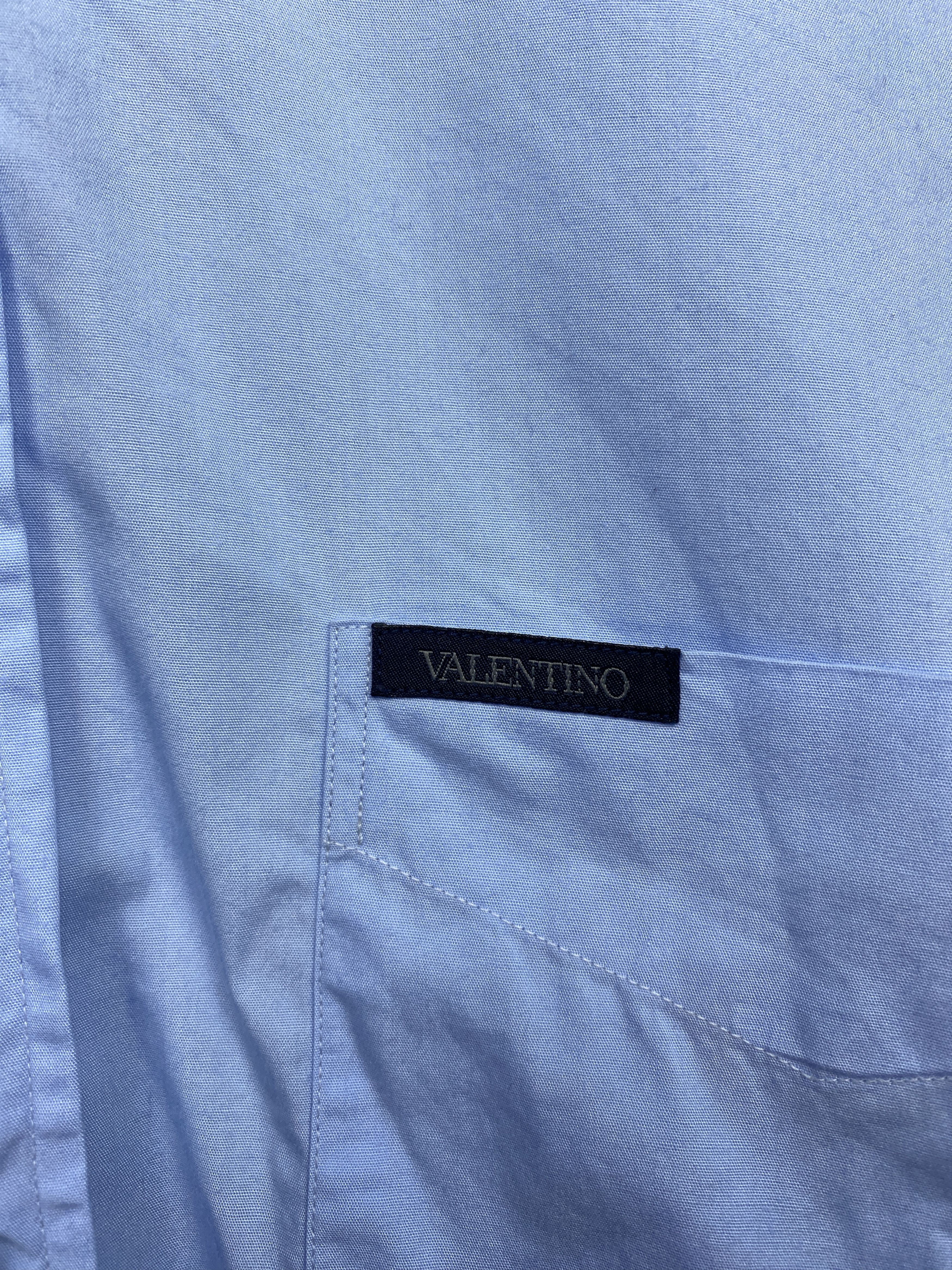 Valentino × Vintage Valentino Jeans Vintage Mens Long Sleeve Shirt Size US XL / EU 56 / 4 - 3 Thumbnail
