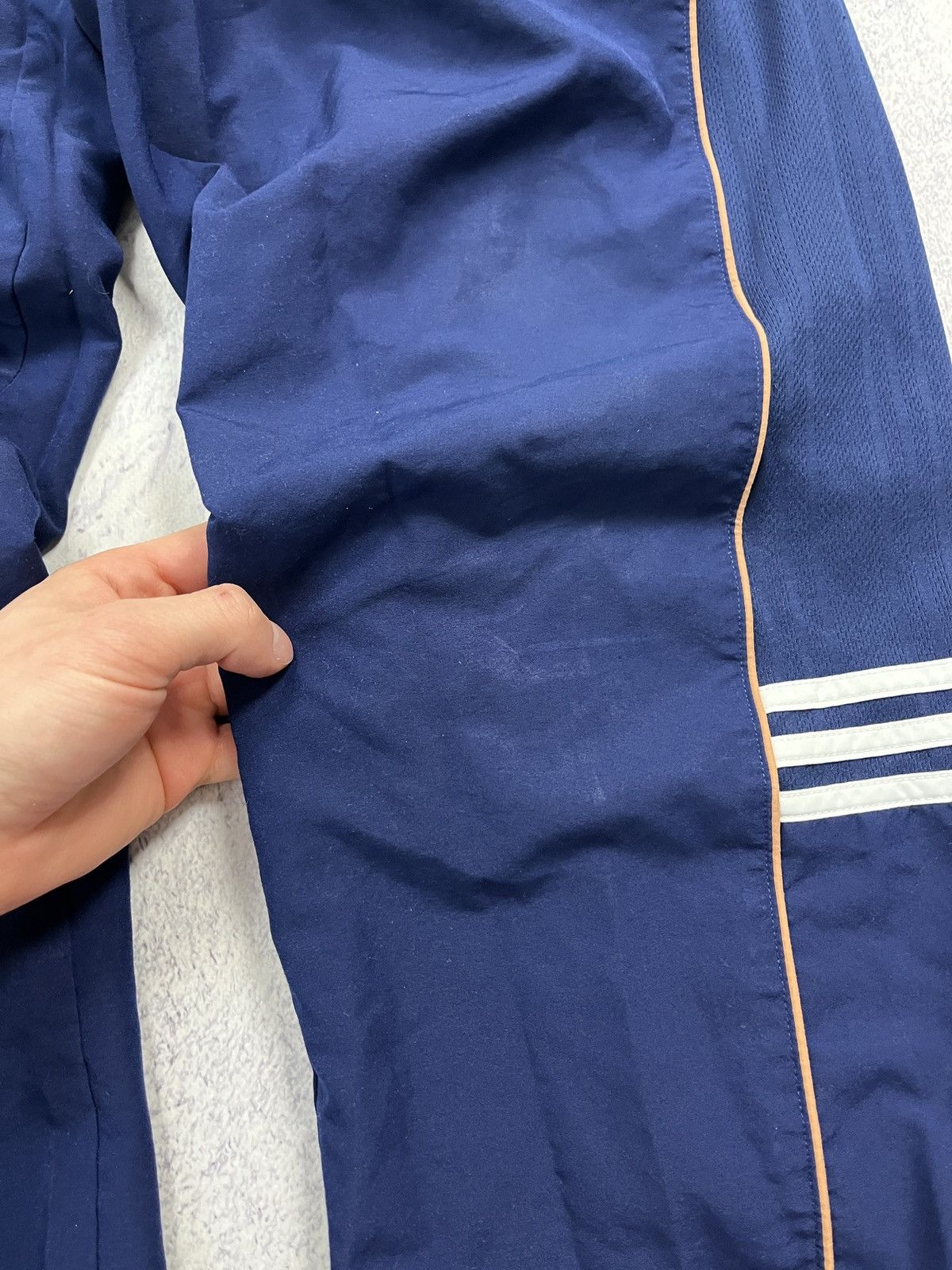 Adidas × Vintage Vintage Adidas Tottenham Nylon Drill Track Pants Rare 90’s Size US 34 / EU 50 - 8 Thumbnail