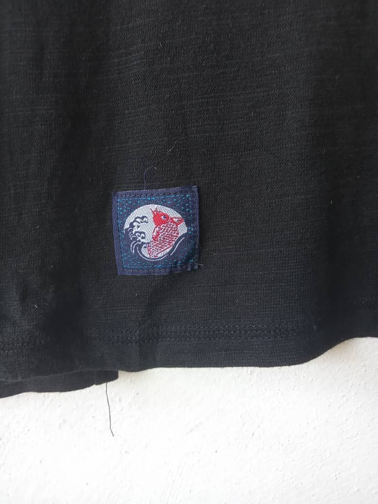 Japanese Brand Japanese Sukajan Dragon Overprint Halfbutton Long Sleeve T Size US M / EU 48-50 / 2 - 5 Thumbnail