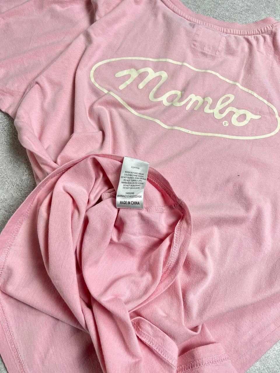 Mambo Vintage Mambo Pink Boxy T-shirt L Size US L / EU 52-54 / 3 - 7 Thumbnail