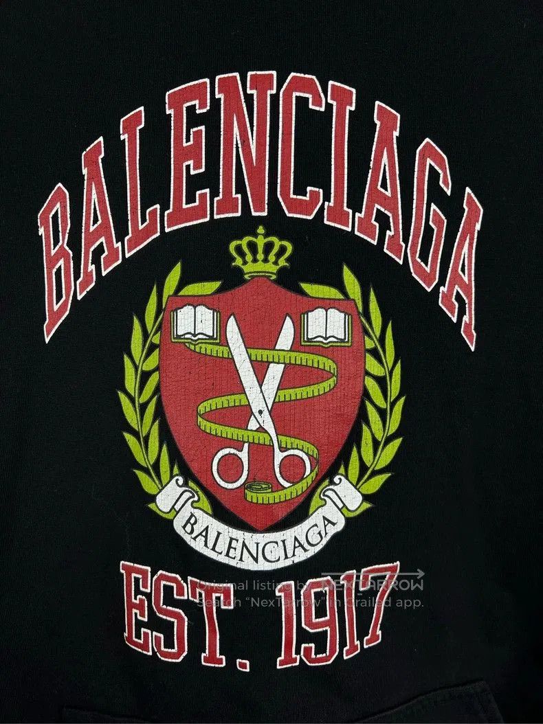 Balenciaga Balenciaga Distressed Scissors Hoodie. Size US L / EU 52-54 / 3 - 3 Thumbnail
