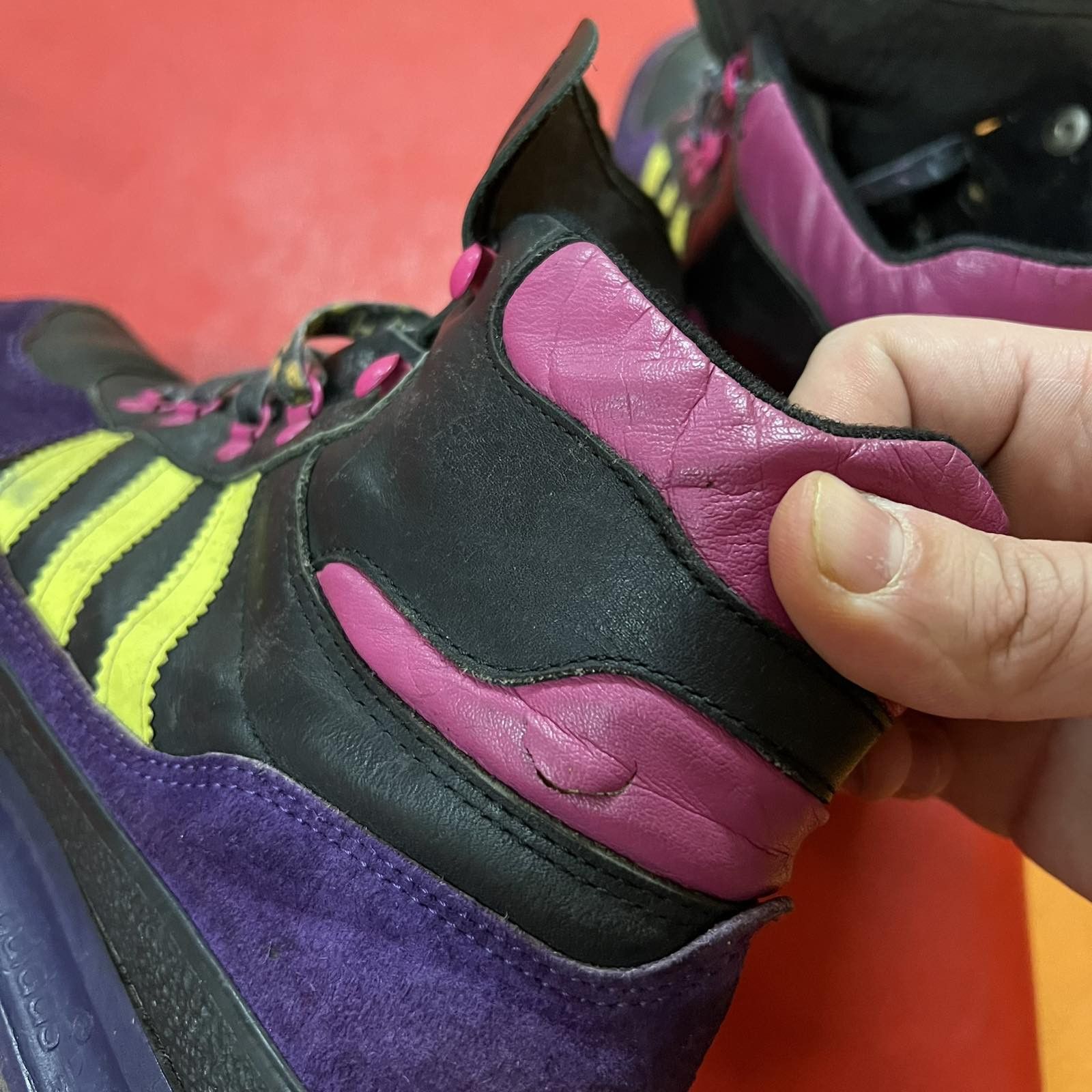 Adidas 90s Very Rare ADIDAS Vintage Tracking Boots Sz 39 Size US 6 / EU 39 - 6 Thumbnail