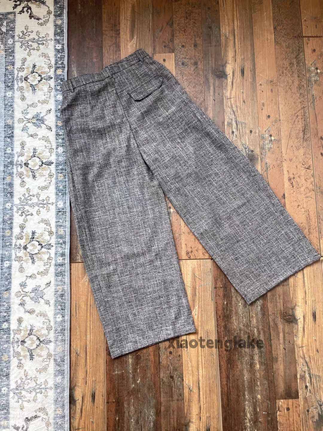 Vintage xtl retro utility loose baggy hiphop flared yuppie pants Size US 33 - 2 Thumbnail