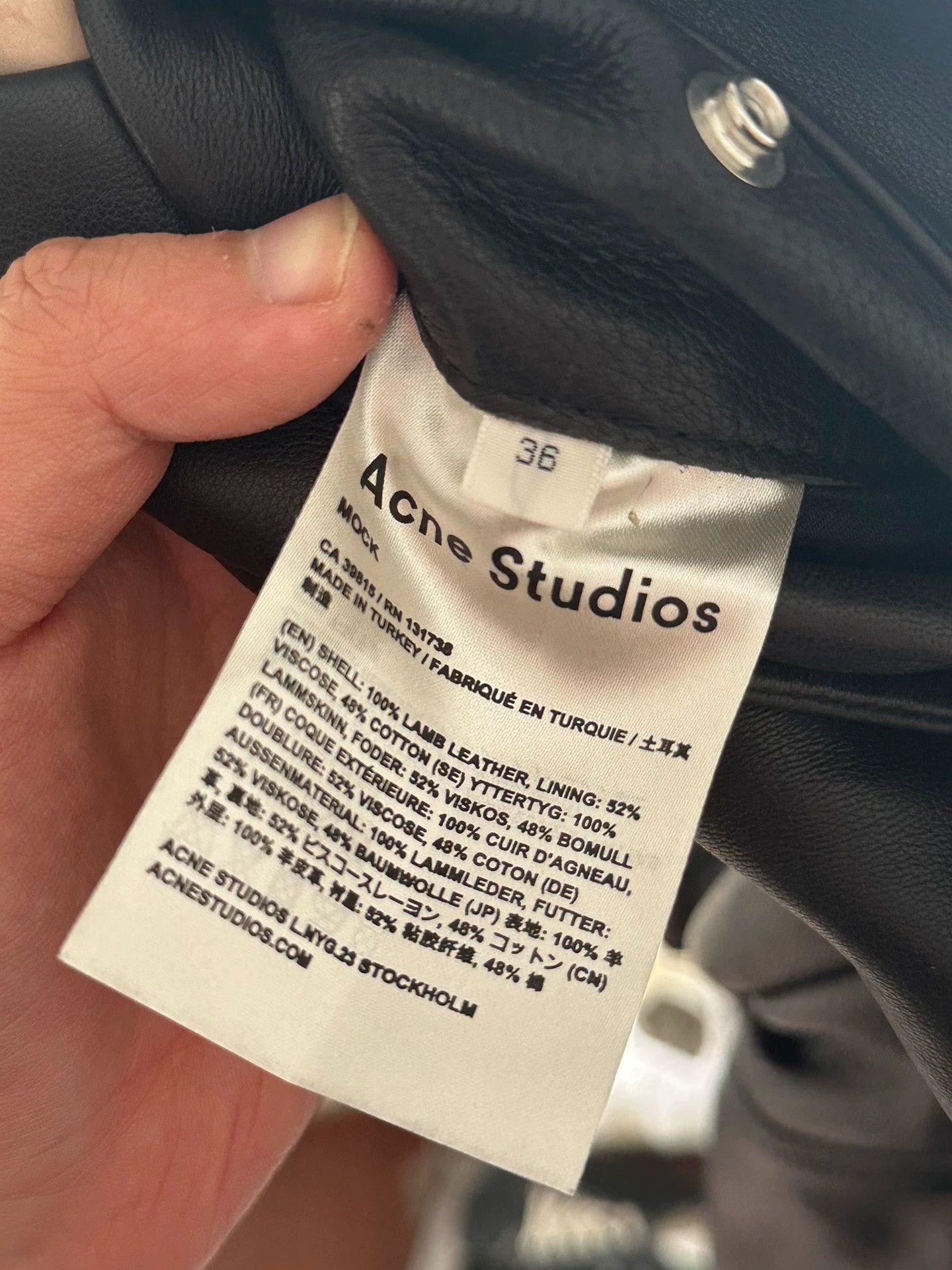 Acne Studios Acne Studios Runway Straps Leather Jacket Unisex Size 36 Size US XXS / EU 40 - 4 Thumbnail