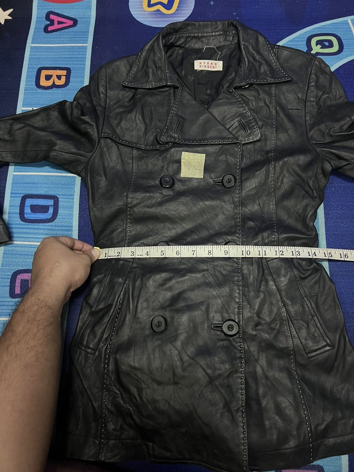 Japanese Brand × Vintage RYOKO KIKUCHI LEATHER JACKET Size XS / US 0-2 / IT 36-38 - 10 Thumbnail