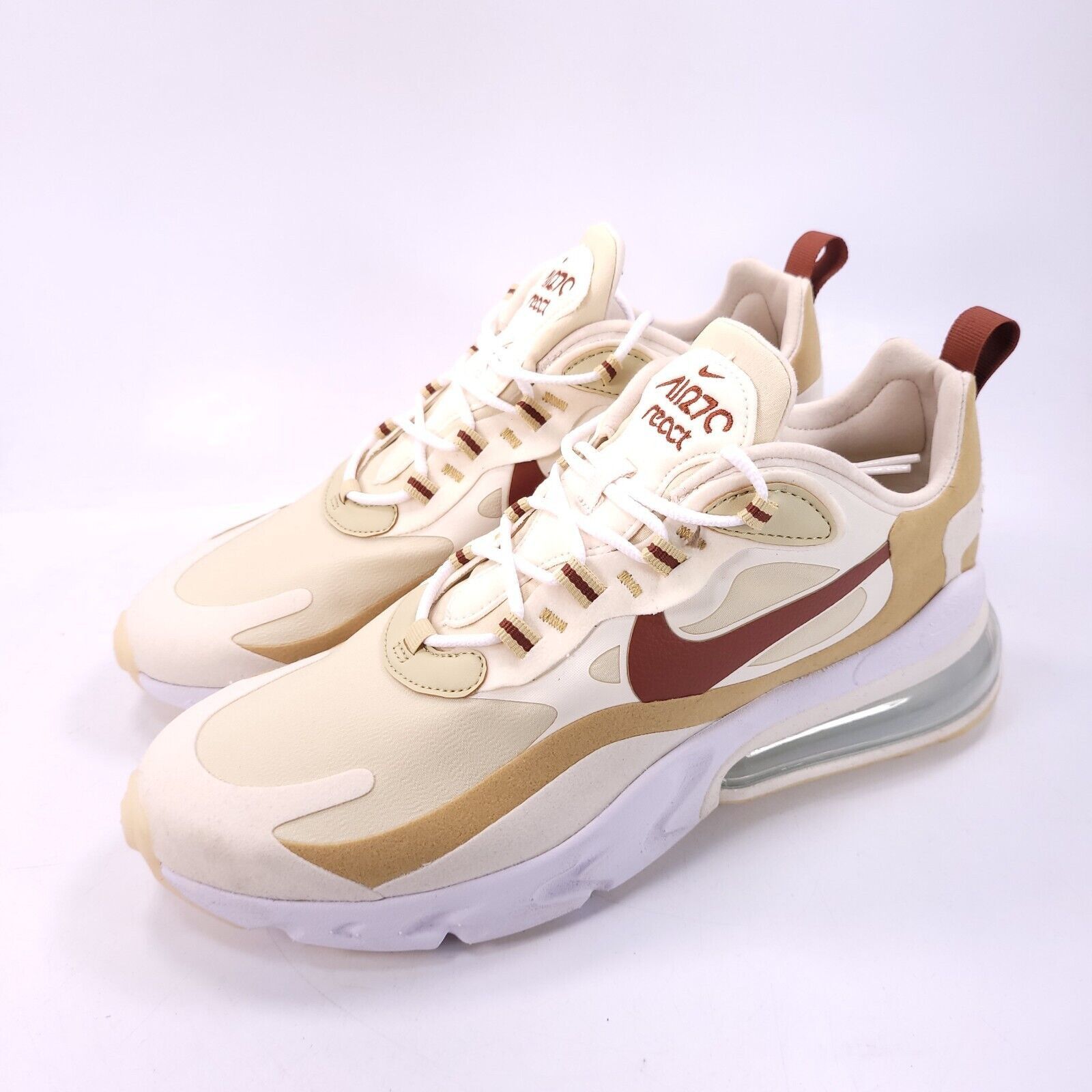 Nike Nike Air Max 270 React Shoe Womens Size 11 AT6174-700 Beige Size US 11 / IT 41 - 1 Thumbnail