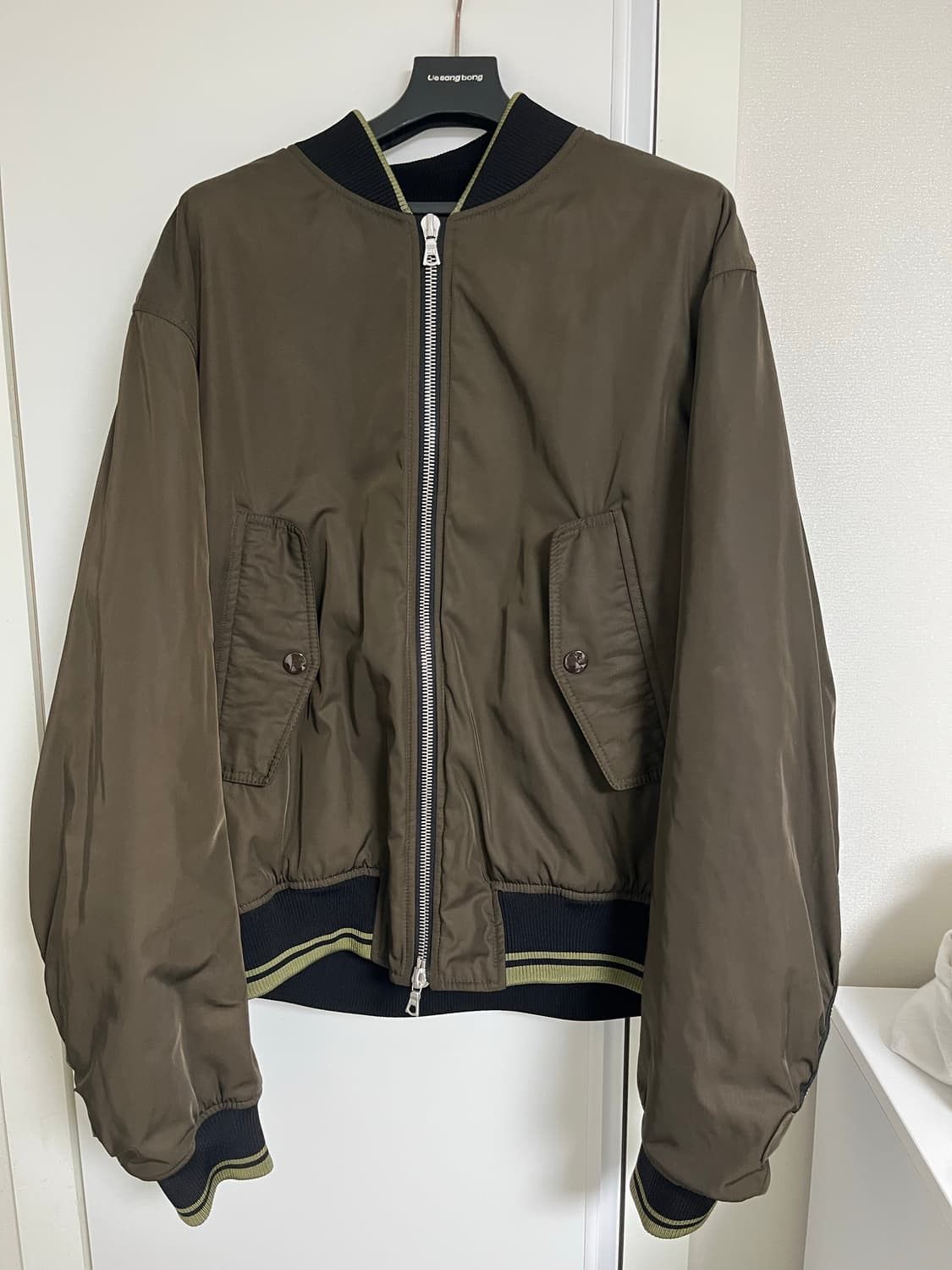 Dries Van Noten Dries Van Noten Brown Zip Bomber Jacket Size US M / EU 48-50 / 2 - 2 Thumbnail