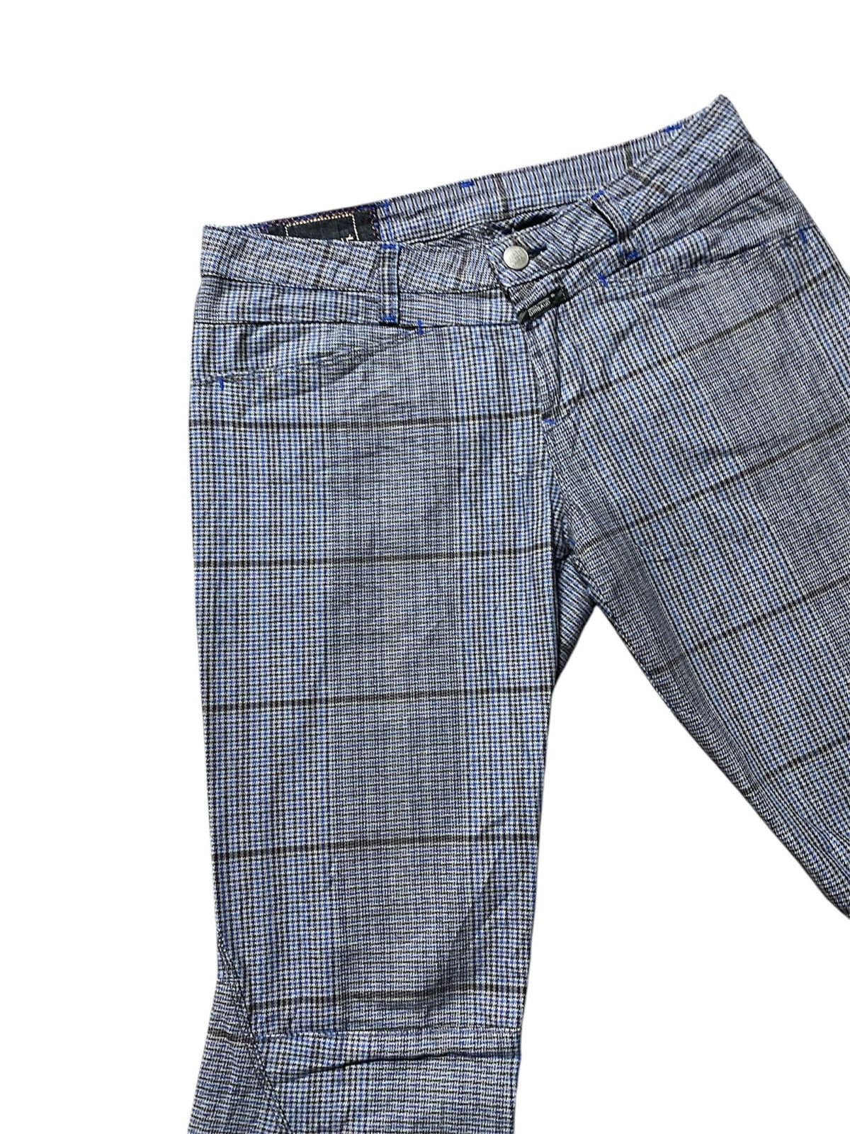 Marithe + Francois Girbaud Flared Marithe Franchois Girbaud Checkered Made in Italy Size 28" / US 6 / IT 42 - 4 Thumbnail