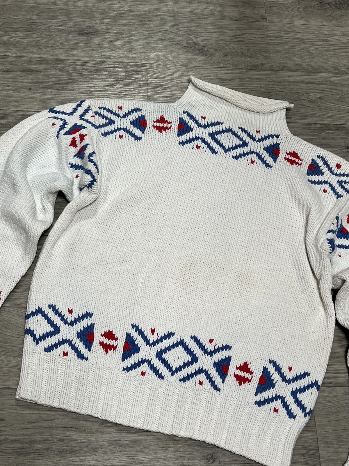 Polo Ralph Lauren × RRL Ralph Lauren × Vintage Polo Ralph Lauren knit Chunky vintage sweater Size US M / EU 48-50 / 2 - 2 Thumbnail