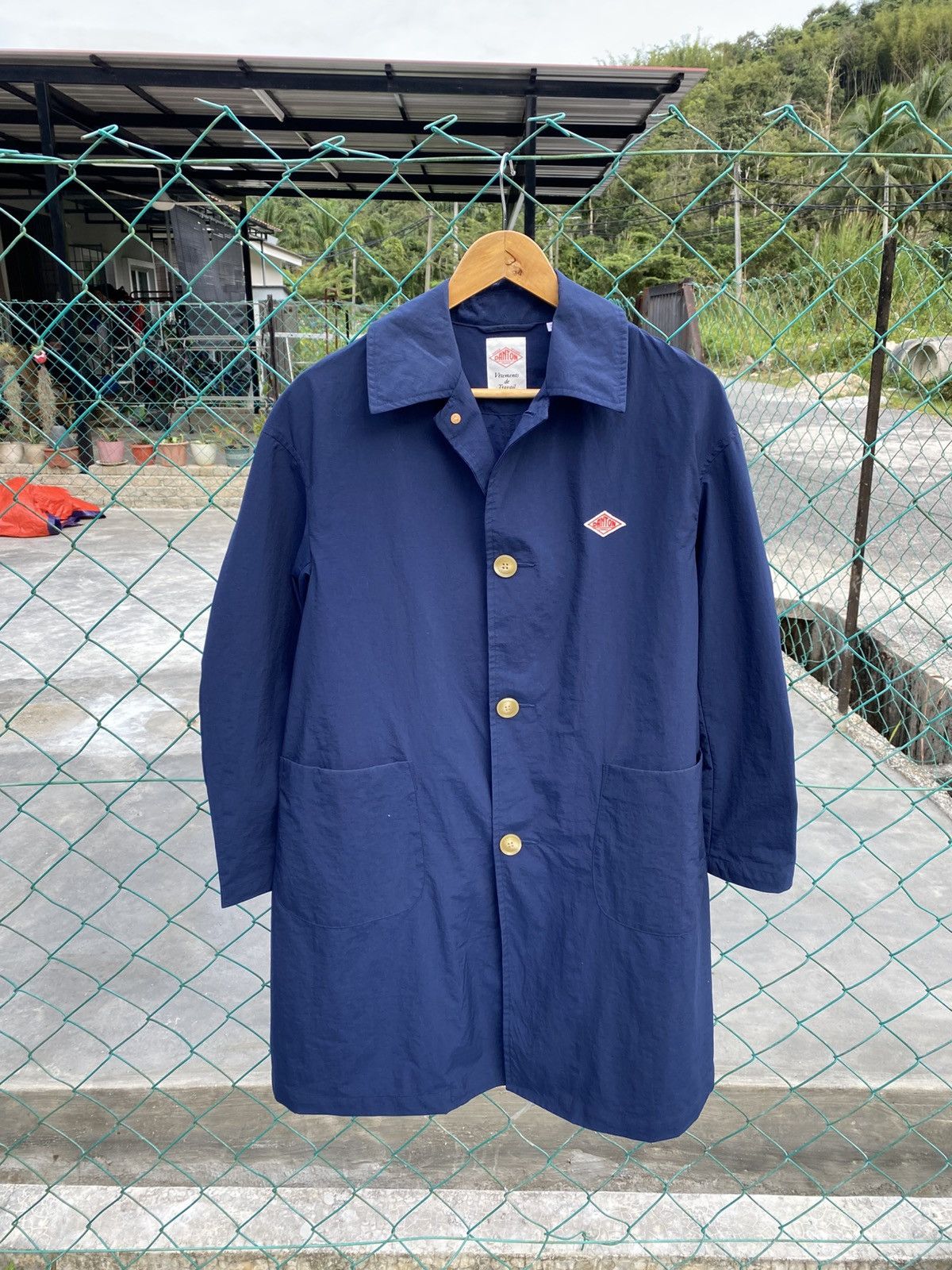 Danton Danton Vetements de Travail nylon long jacket Size US S / EU 44-46 / 1 - 1 Thumbnail