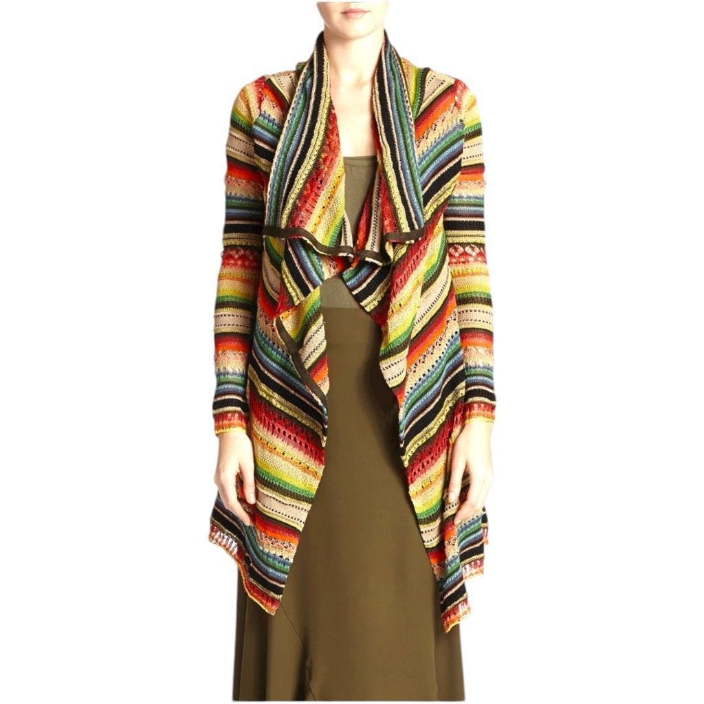 Polo Ralph Lauren RALPH LAUREN POLO Serape Southwestern Sweater Tiered Layered Size M / US 6-8 / IT 42-44 - 1 Thumbnail