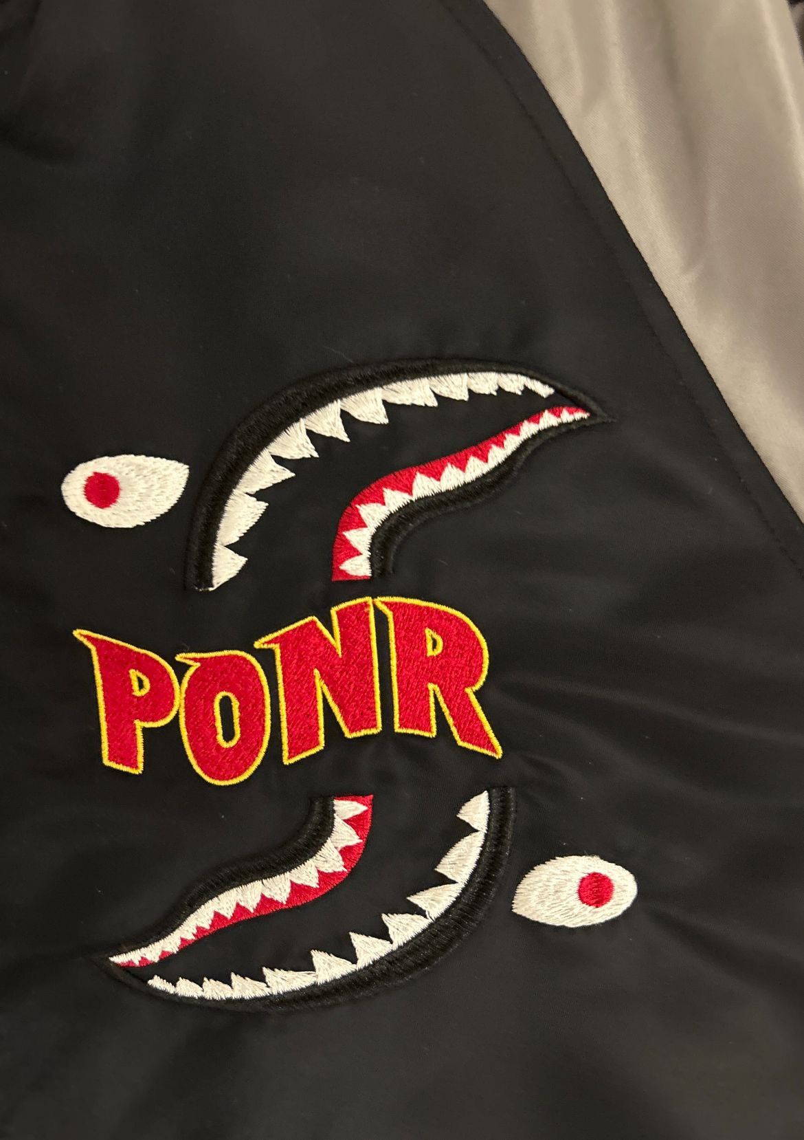 Bape PONR Shark Souvenir Jacket Size US M / EU 48-50 / 2 - 3 Thumbnail